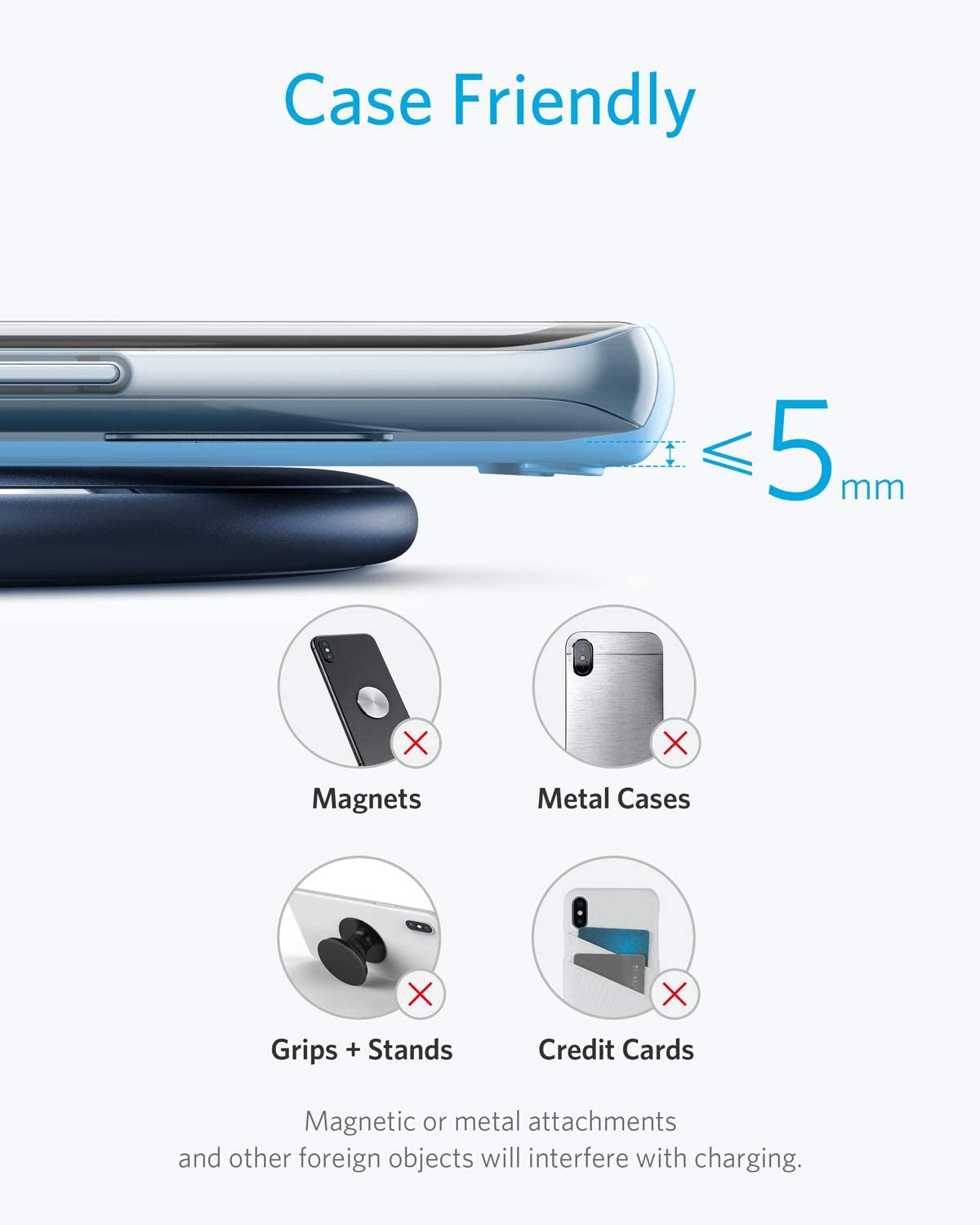 Apos Audio Anker Accessory Anker 313 Wireless Charger (Pad)