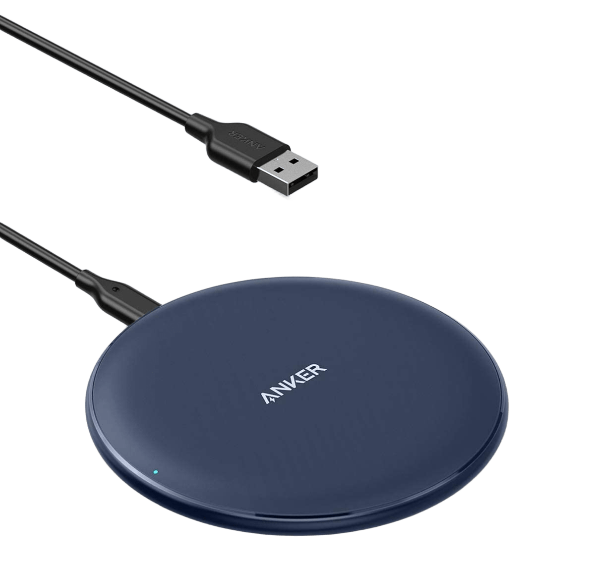 Apos Audio Anker Accessory Anker 313 Wireless Charger (Pad) Blue