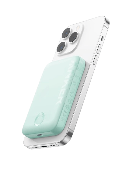 Apos Audio Anker Accessory Anker 321 MagGo Battery (PowerCore Magnetic 5K) Sprout Green