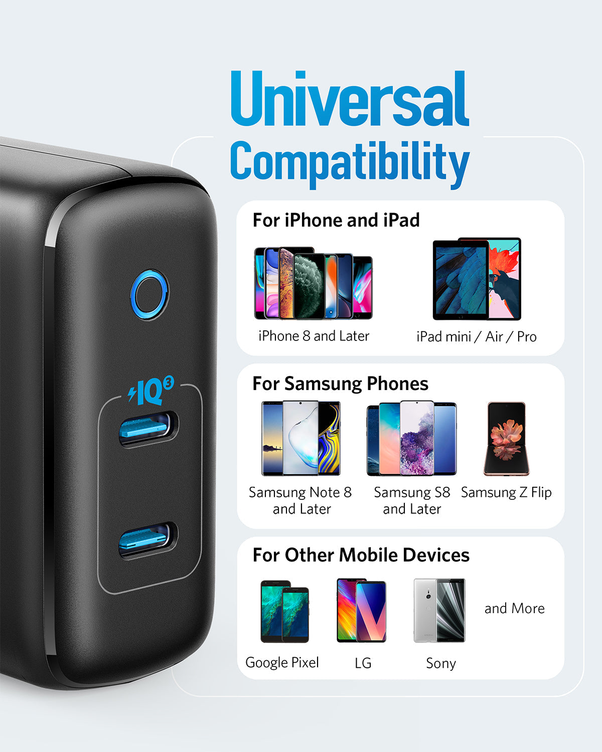 Apos Audio Anker Accessory Anker 324 Charger (40W)