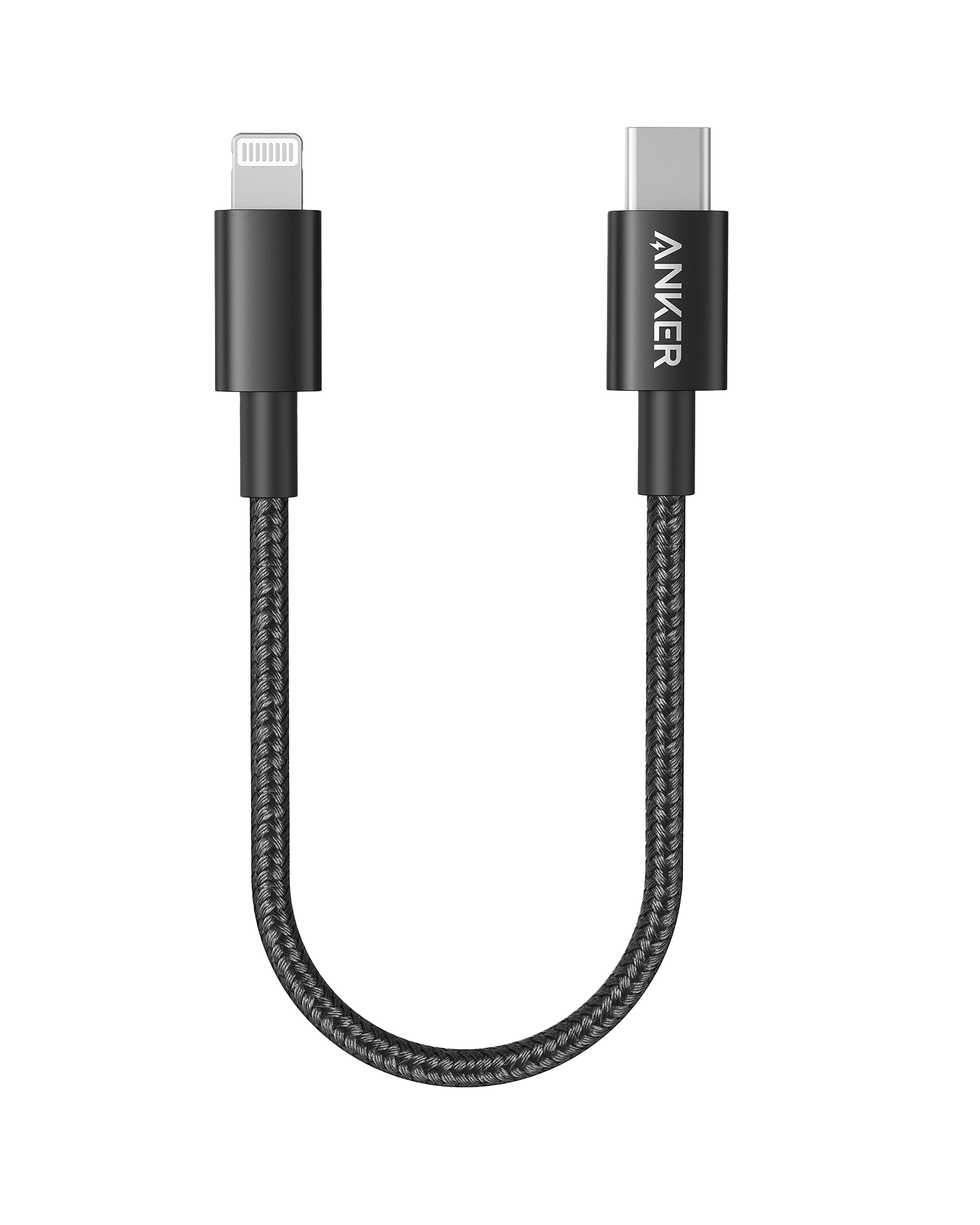 Apos Audio Anker Accessory Anker 331 USB-C to Lightning Cable Black / 1ft