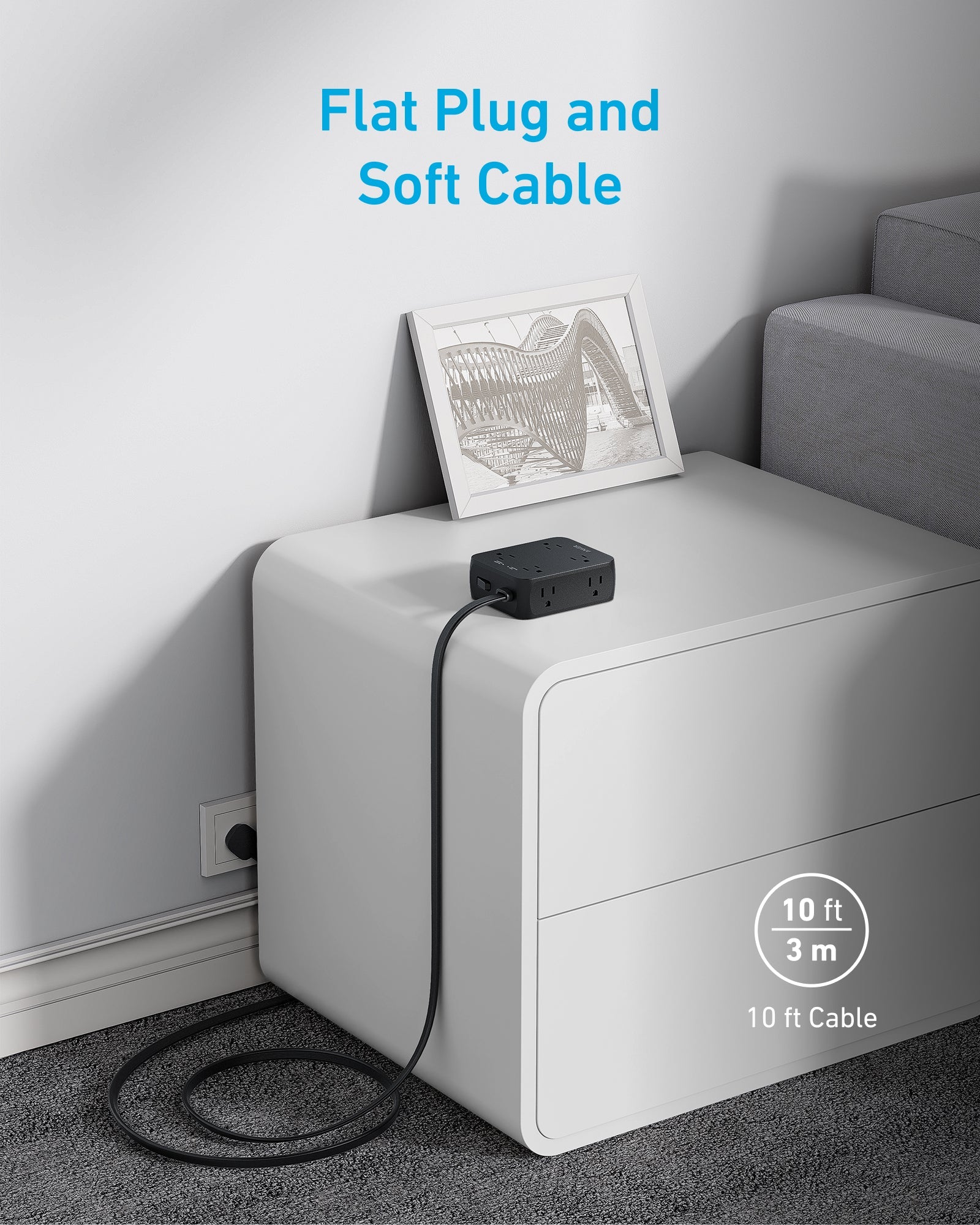 Apos Audio Anker Accessory Anker 341 USB Power Strip