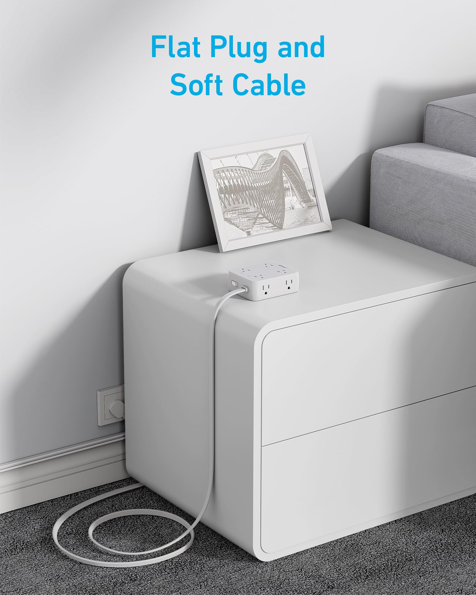 Apos Audio Anker Accessory Anker 341 USB Power Strip