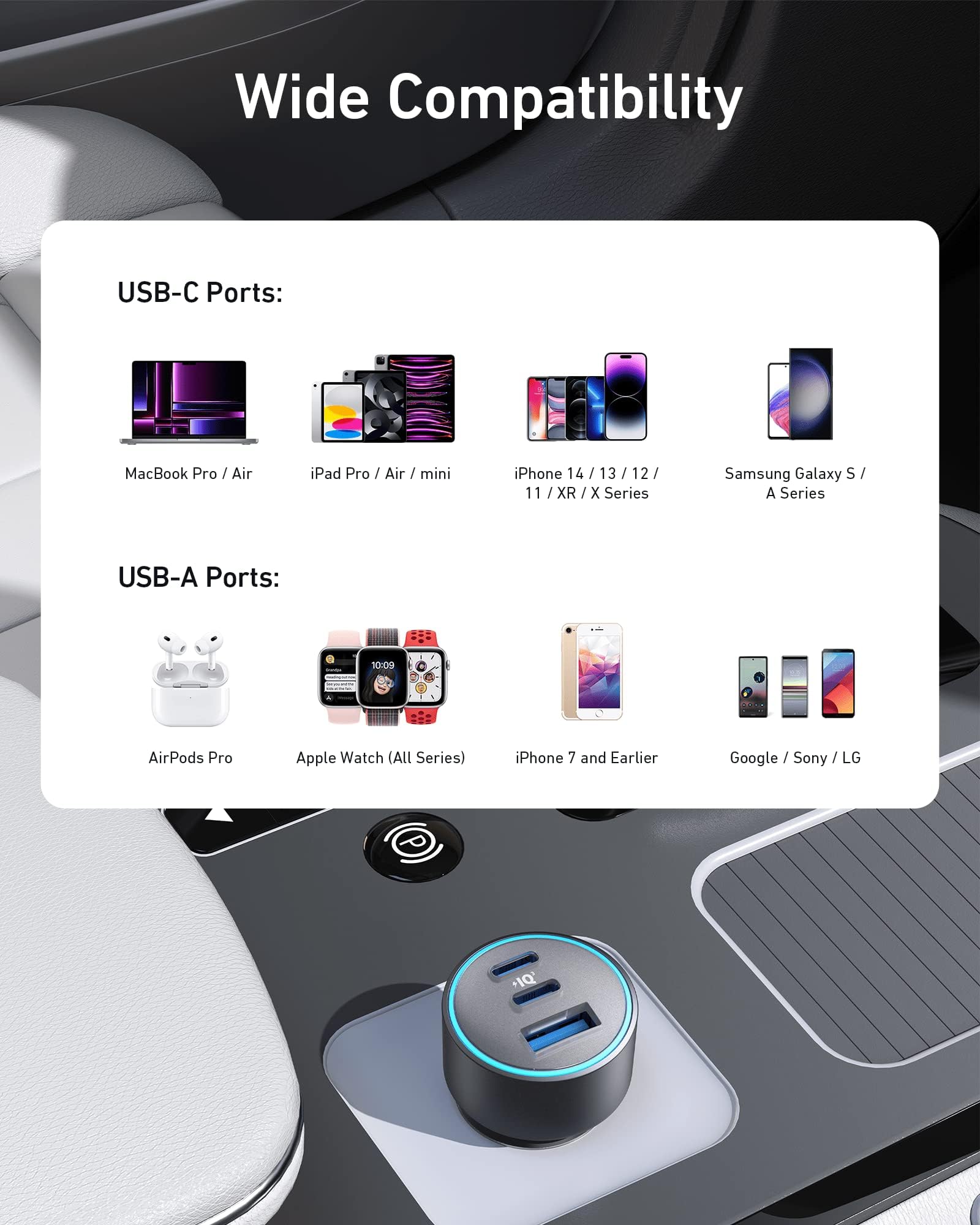 Apos Audio Anker Accessory Anker 535 Car Charger (67W)