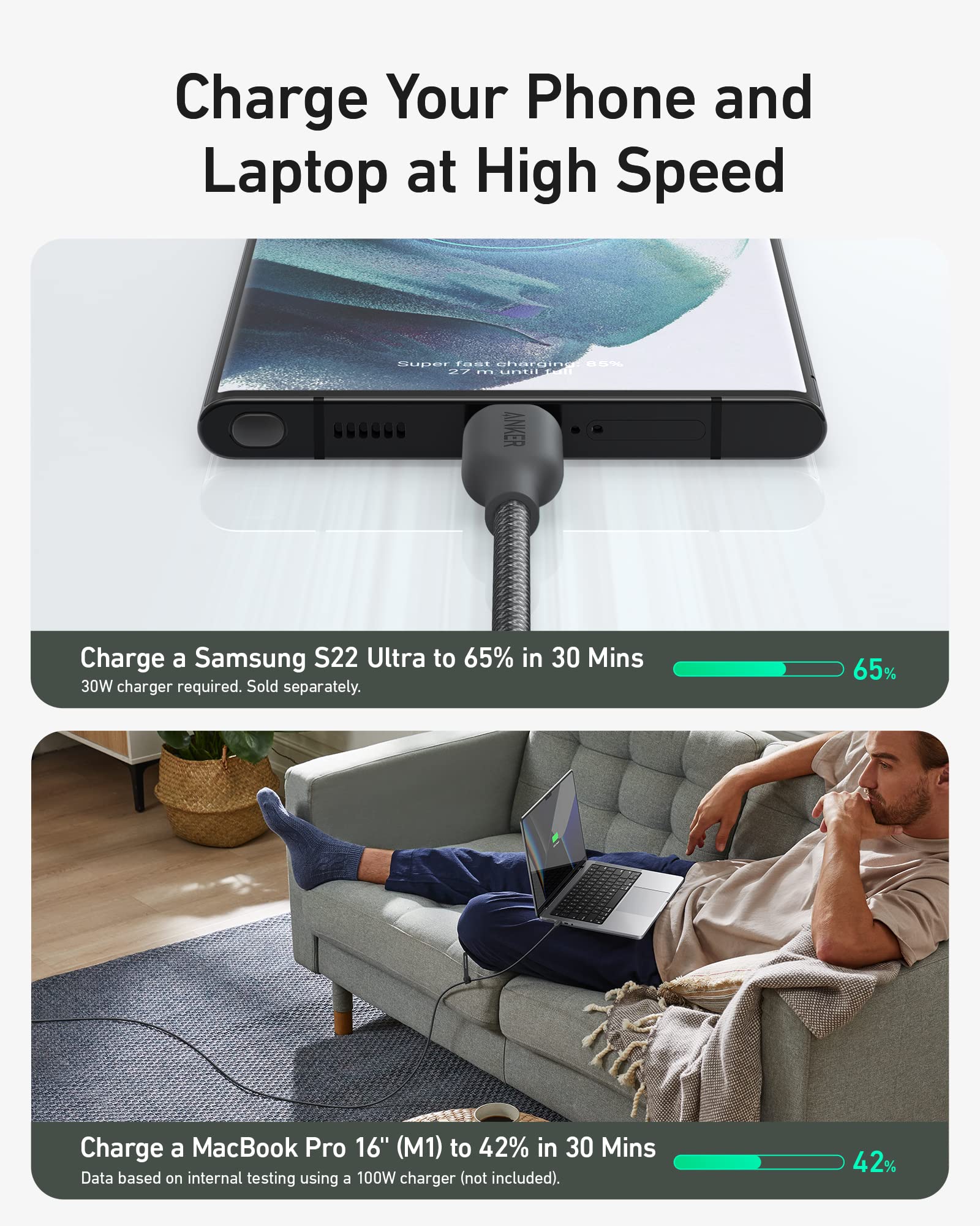 Anker 543 USB-C to USB-C Cable - Thumbnail 5