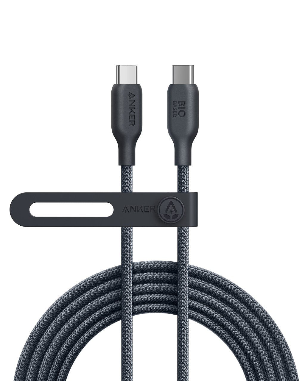 Apos Audio Anker Accessory Anker 543 USB-C to USB-C Cable (Bio-Braided,6 ft) 6ft / Black