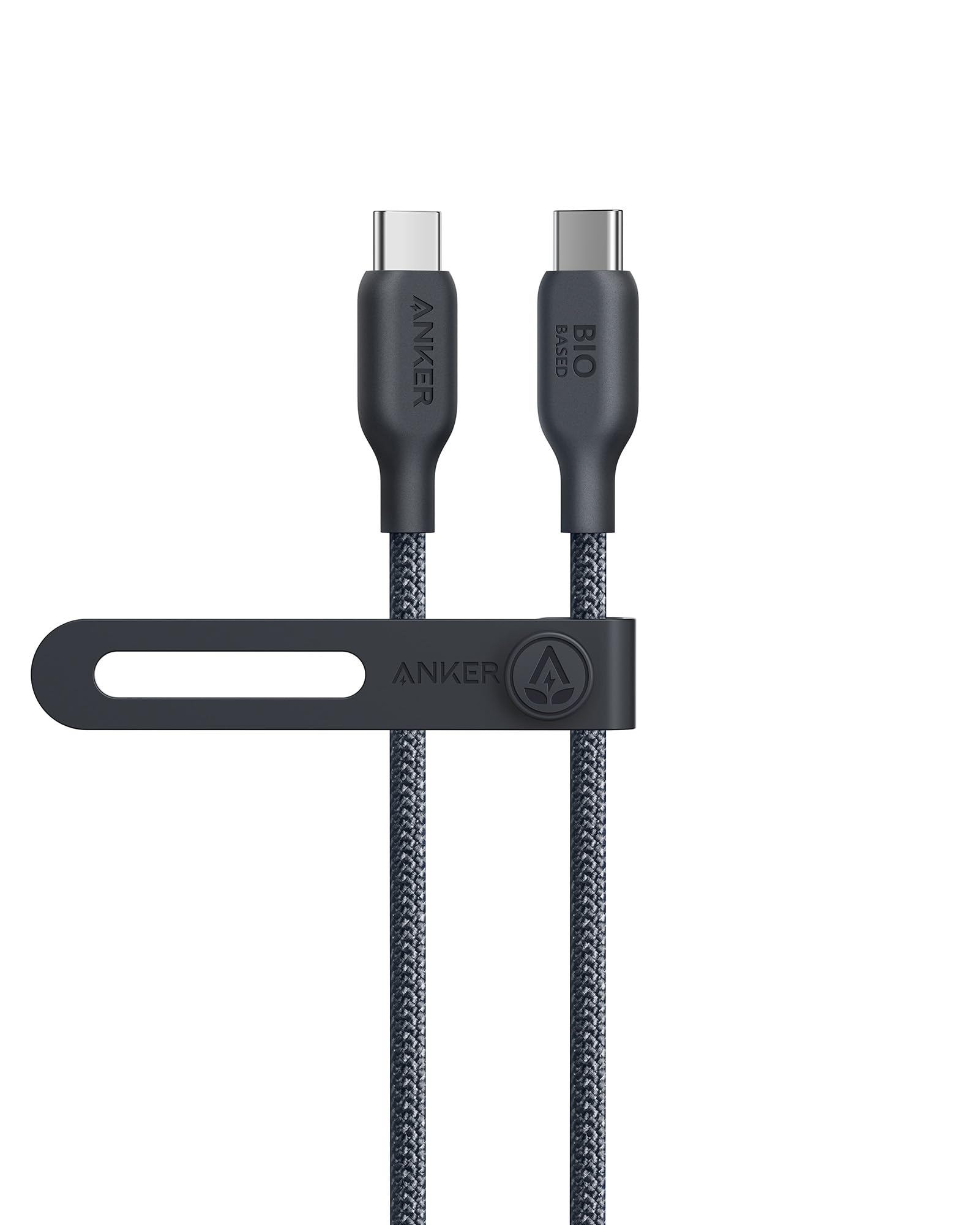 Apos Audio Anker Accessory Anker 543 USB-C to USB-C Cable (Bio-Braided,6 ft) 6ft / Black