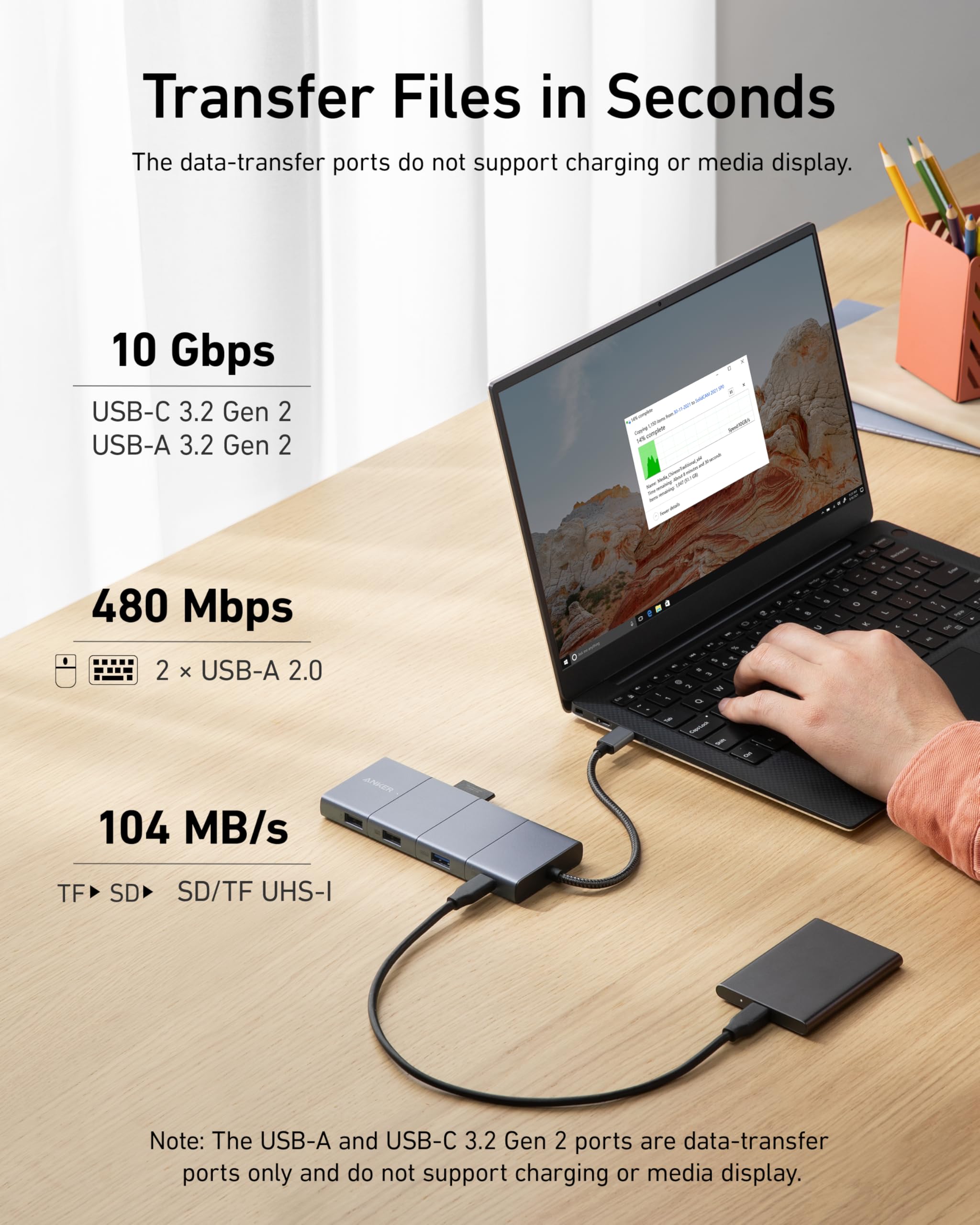 【ほぼ未使用です】Anker 565 USB-C ハブ（11-in-1） Anker 565 USB-C Hub (11-in-1)