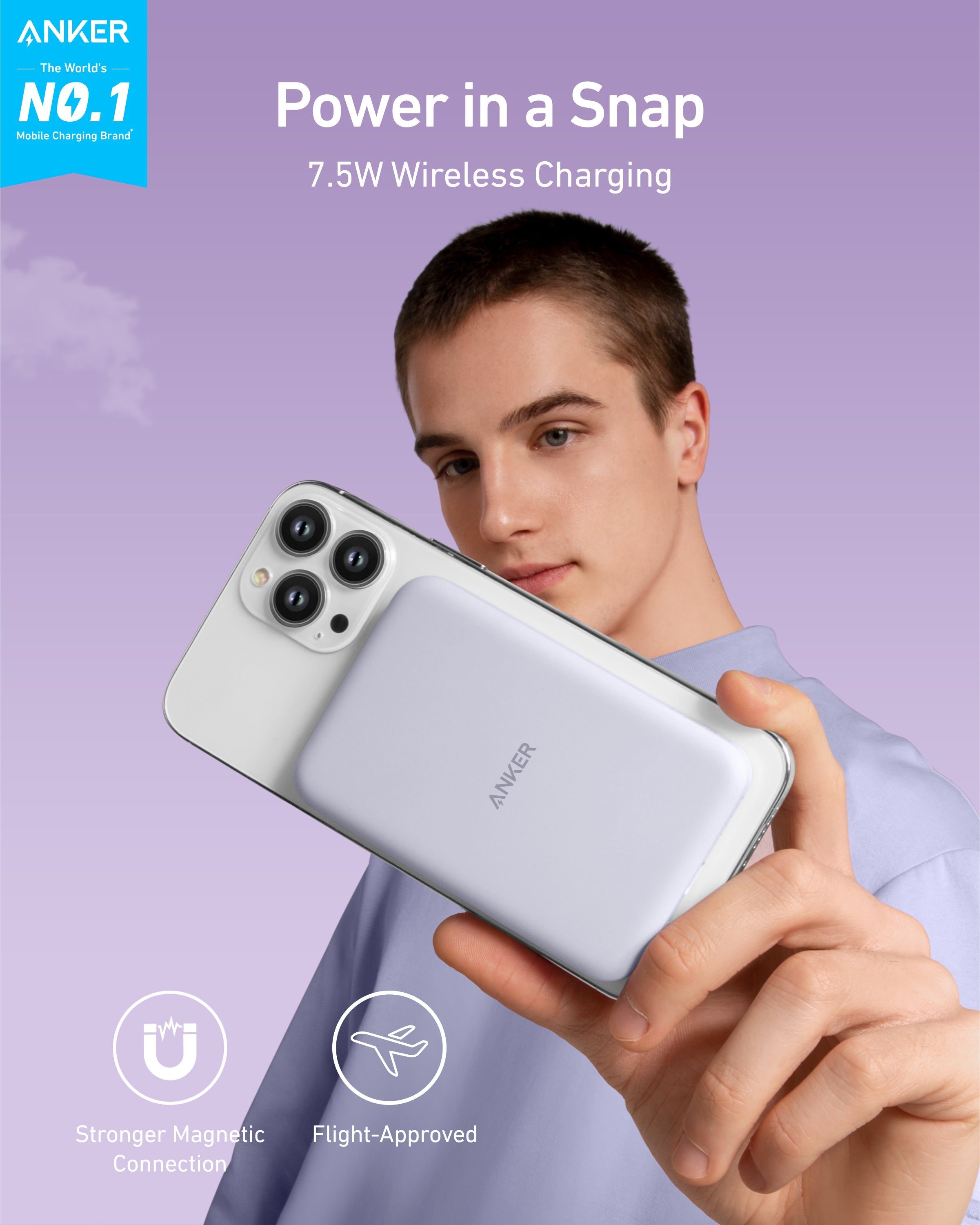 Apos Audio Anker Accessory Anker 621 Magnetic Battery (MagGo)