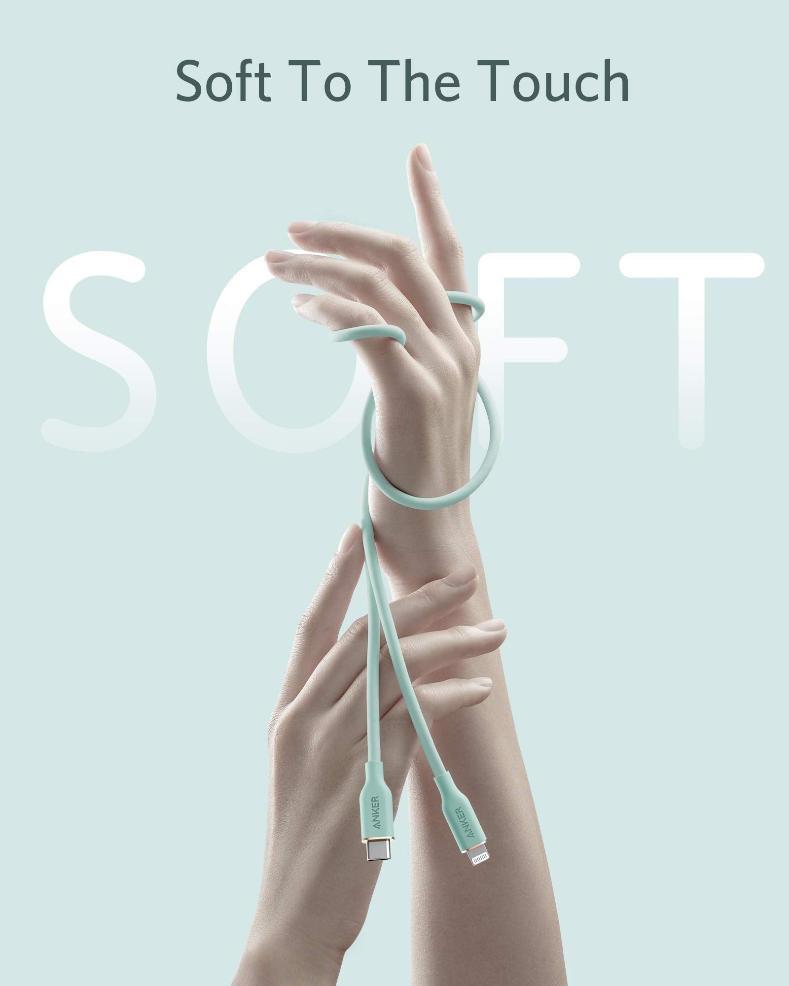 Apos Audio Anker Accessory Anker 641 USB-C to Lightning Cable (Flow, Silicone)