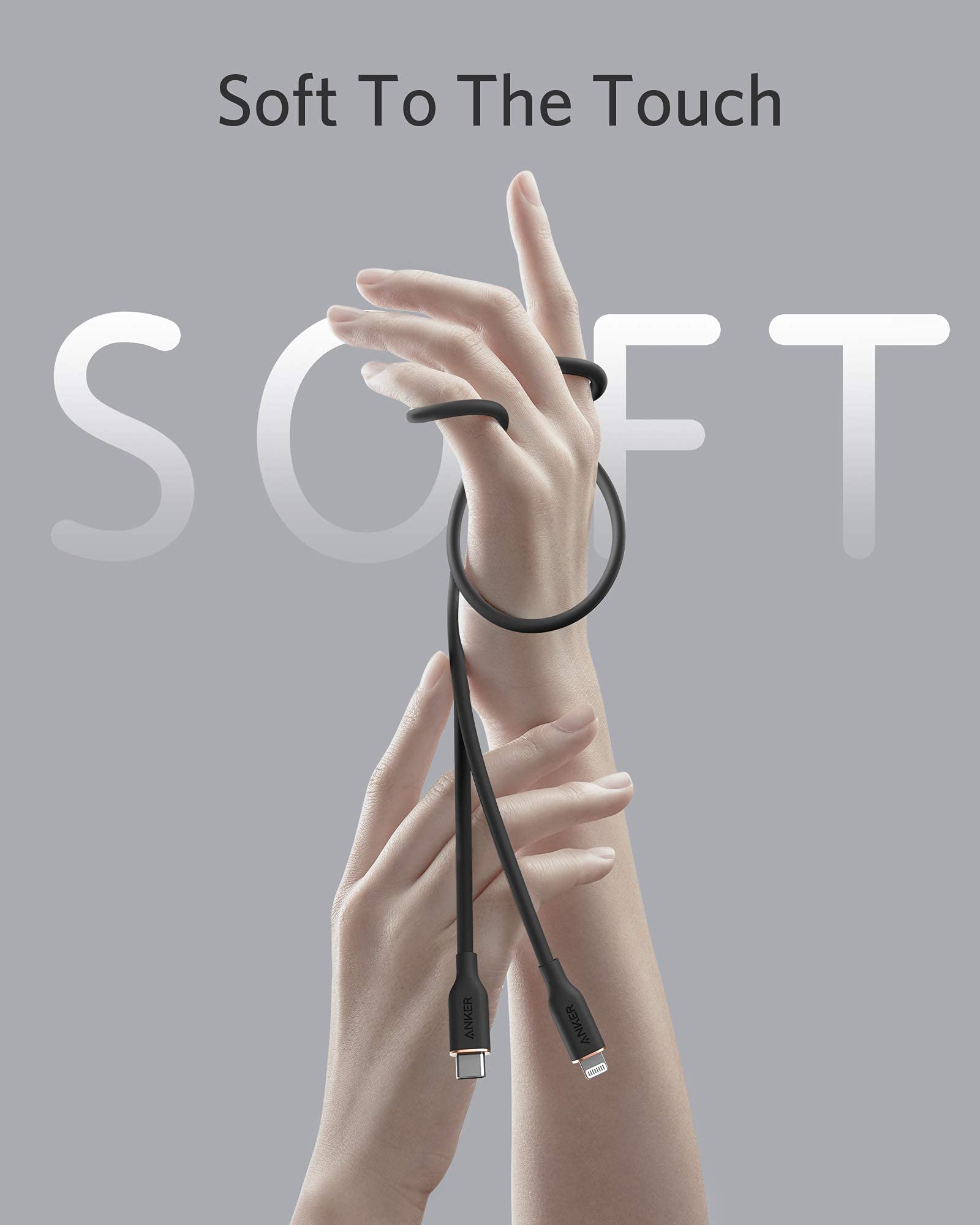 Apos Audio Anker Accessory Anker 641 USB-C to Lightning Cable (Flow, Silicone)