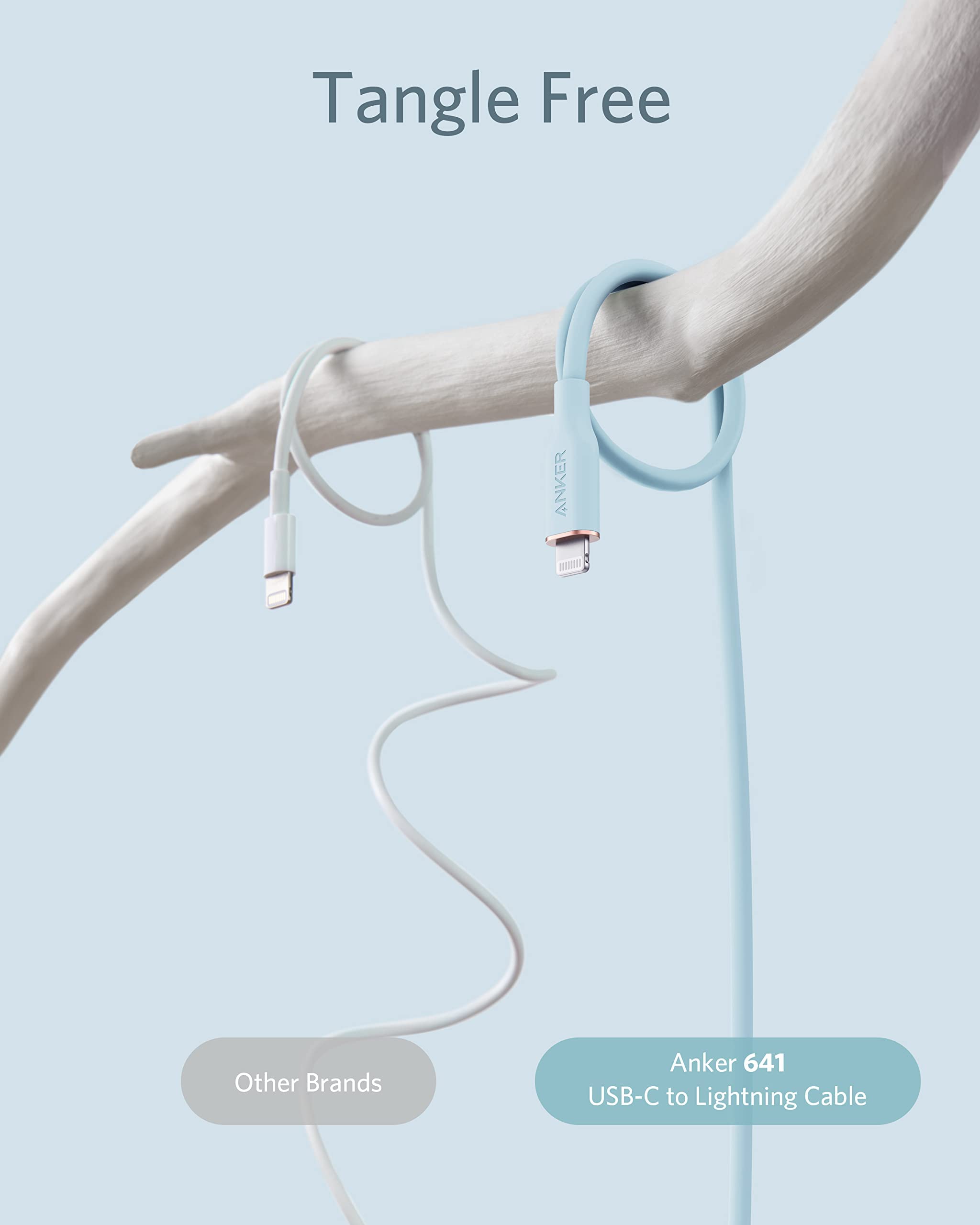 Apos Audio Anker Accessory Anker 641 USB-C to Lightning Cable (Flow, Silicone)