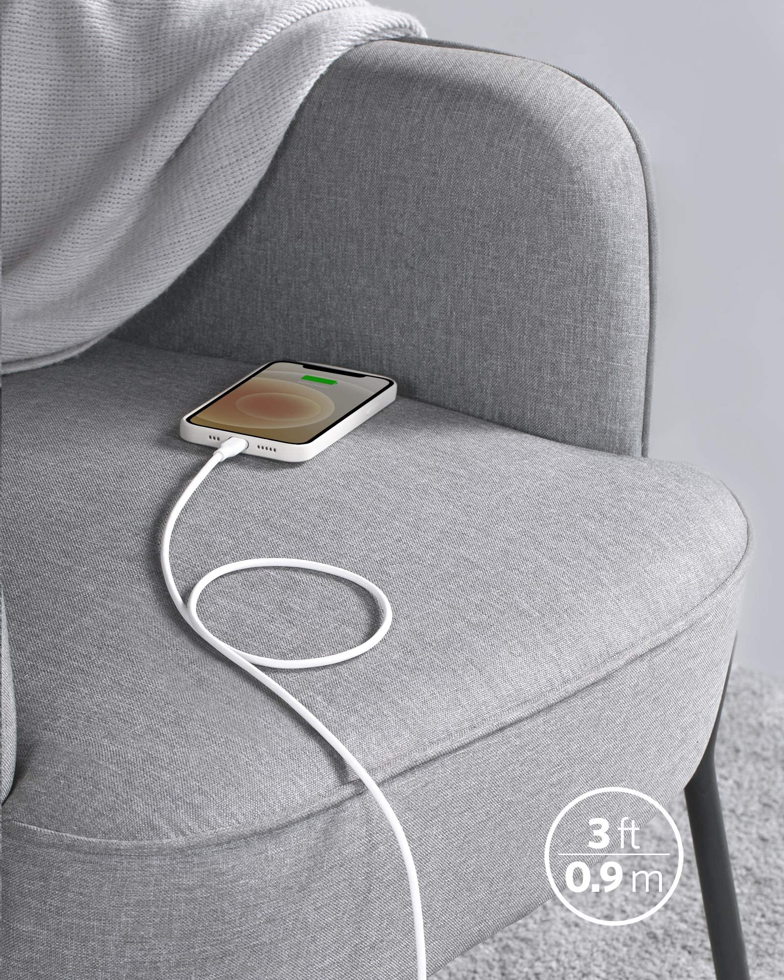 Apos Audio Anker Accessory Anker 641 USB-C to Lightning Cable (Flow, Silicone)