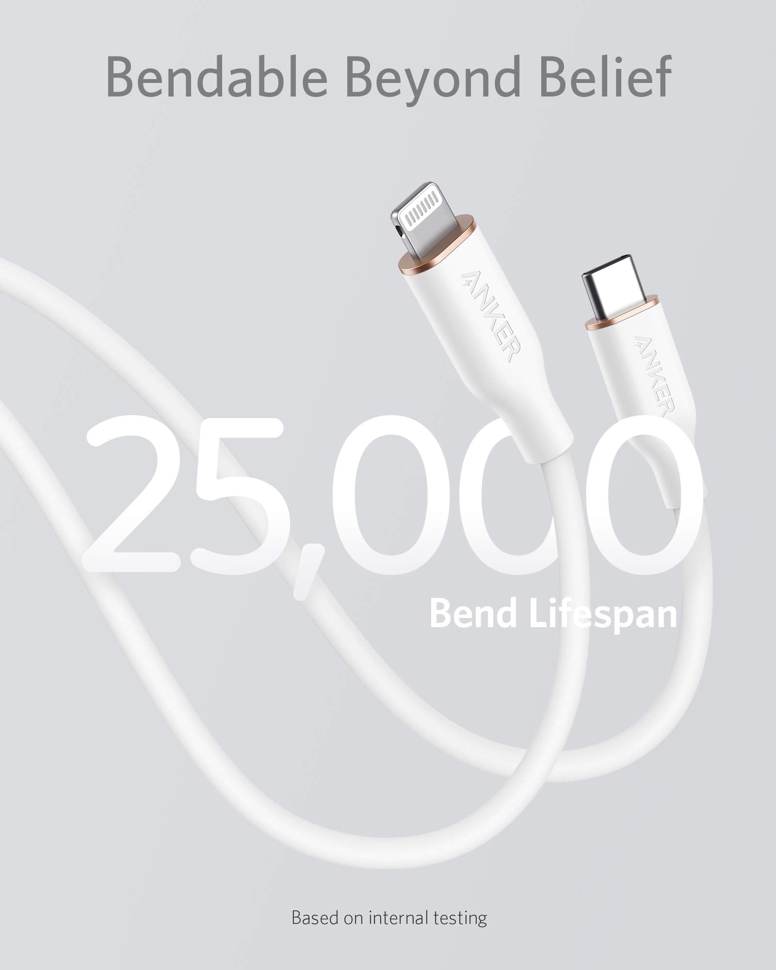 Apos Audio Anker Accessory Anker 641 USB-C to Lightning Cable (Flow, Silicone)