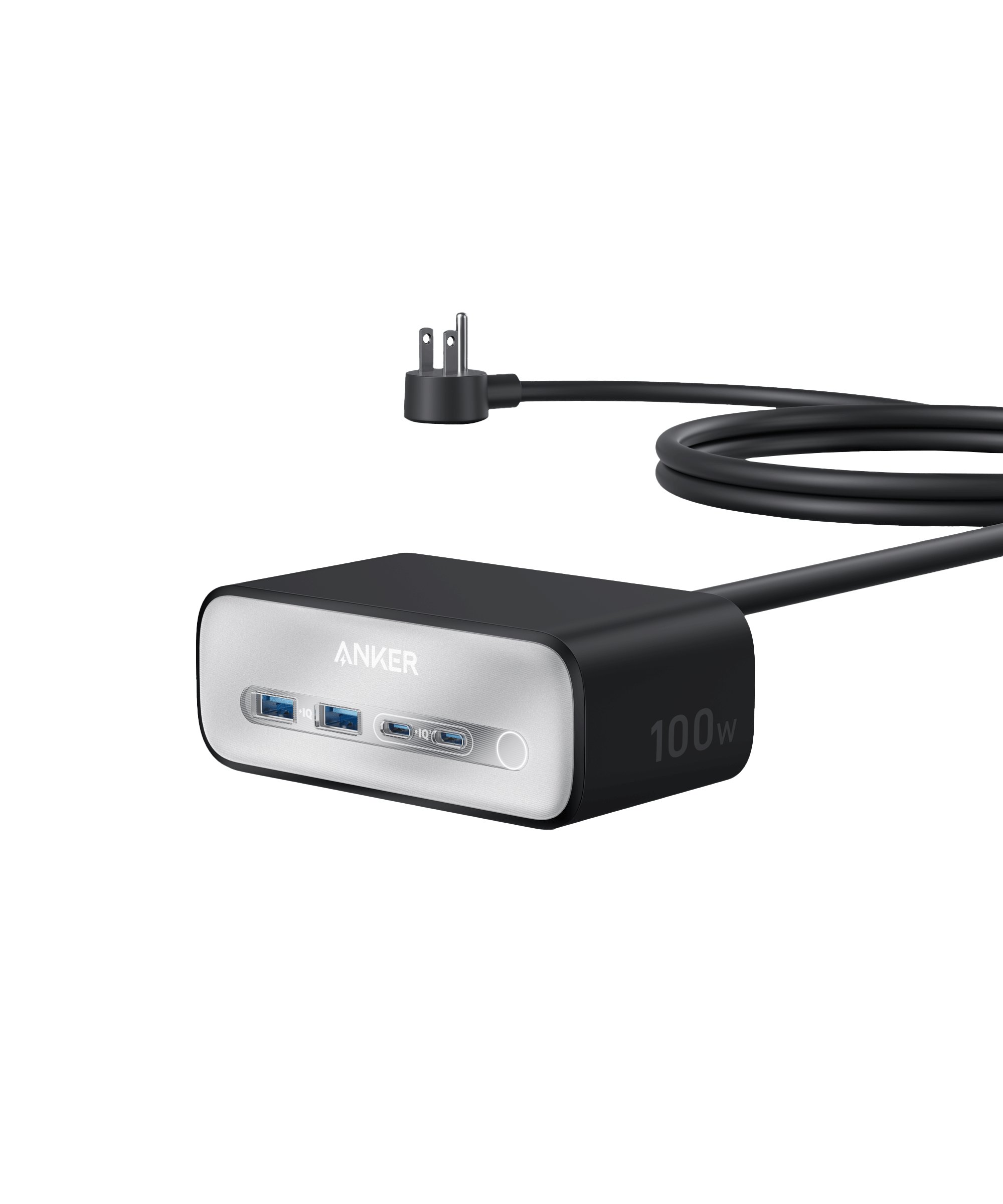 Apos Audio Anker Accessory Anker 7-in-1 USB-C Charging Station (100W) BOA Black