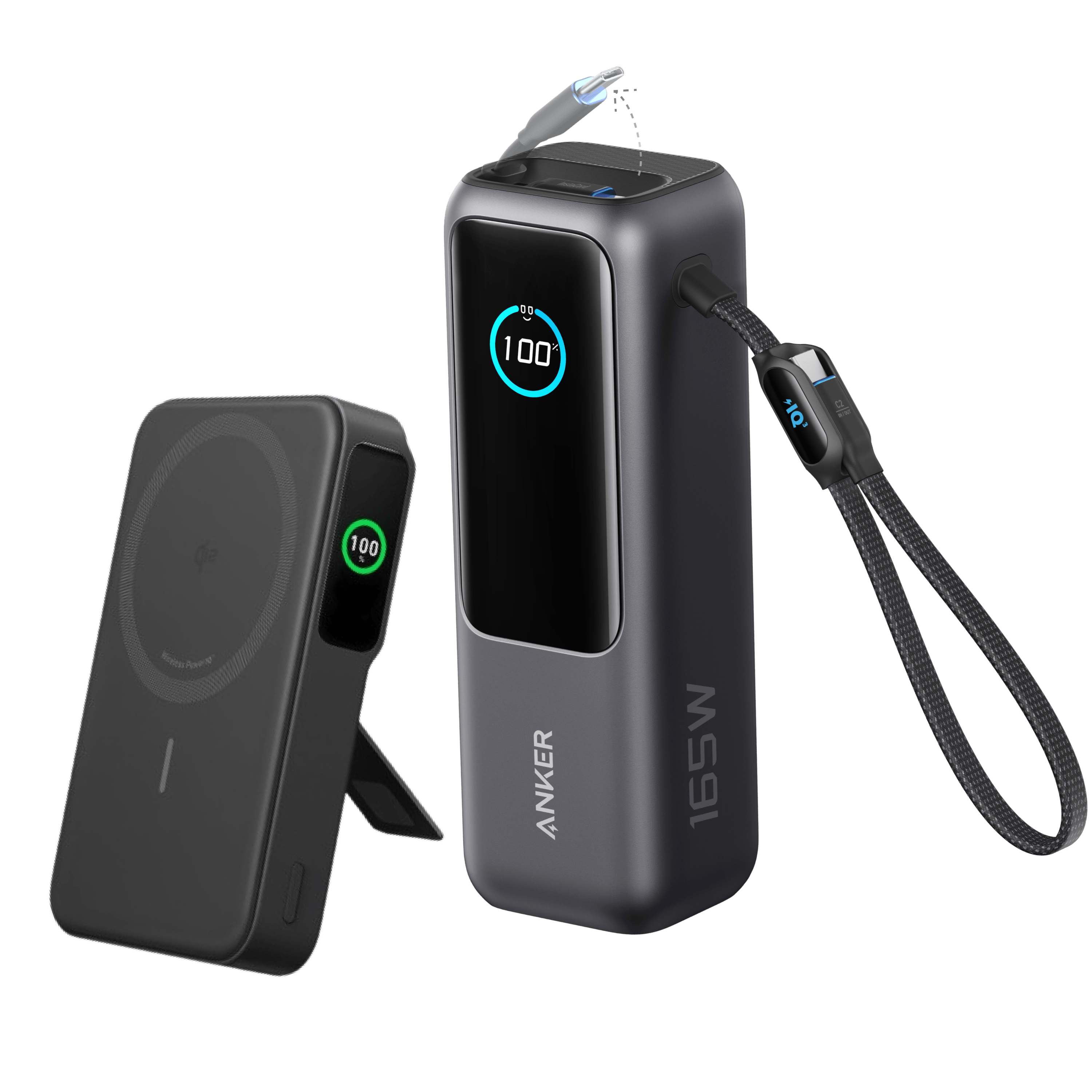 Apos Audio Anker Accessory Anker MagGo Power Bank (10K) Black Stone / 10K Power Bank + 25K Power Bank