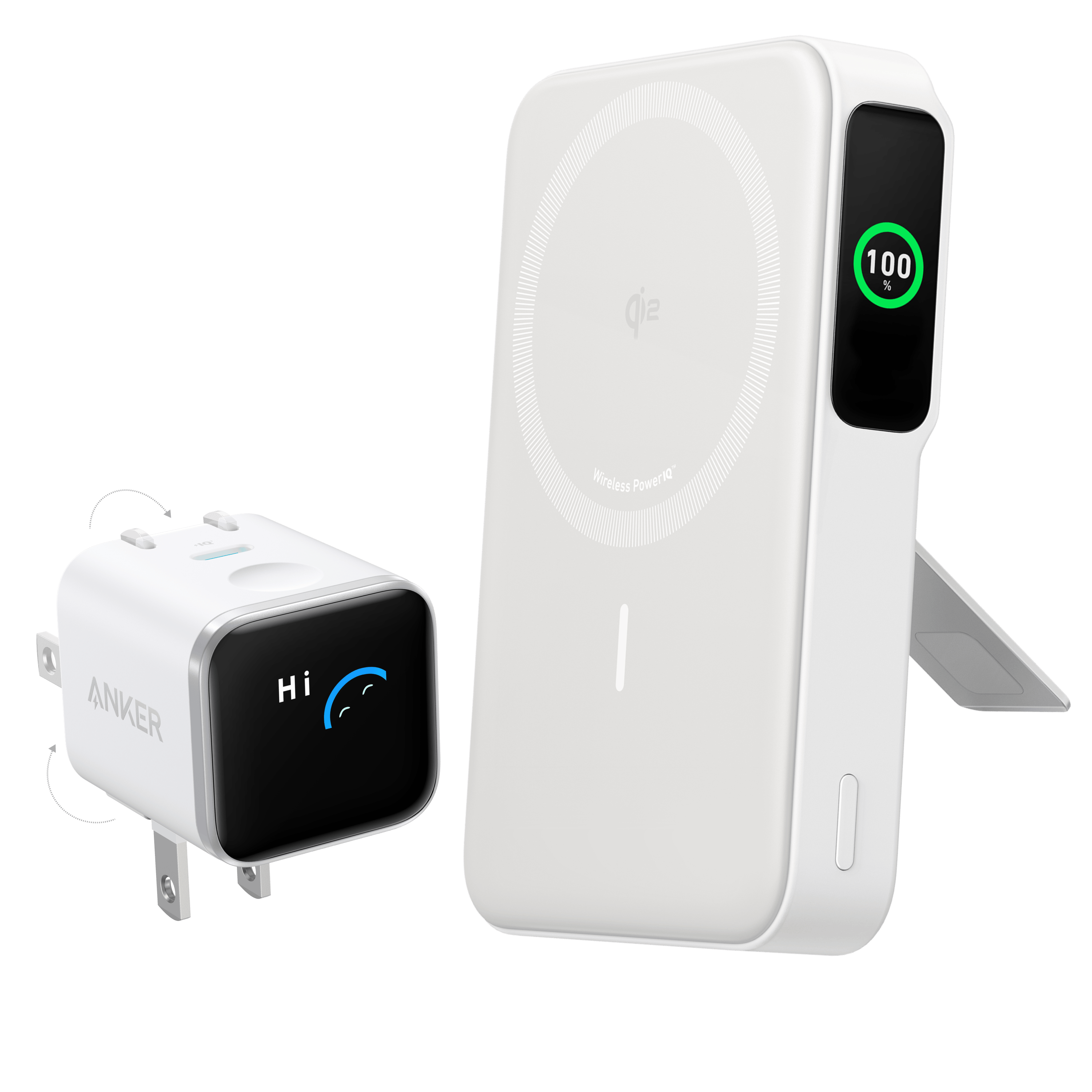 Apos Audio Anker Accessory Anker MagGo Power Bank (10K) Shell White / 10K Power Bank + 45W Charger