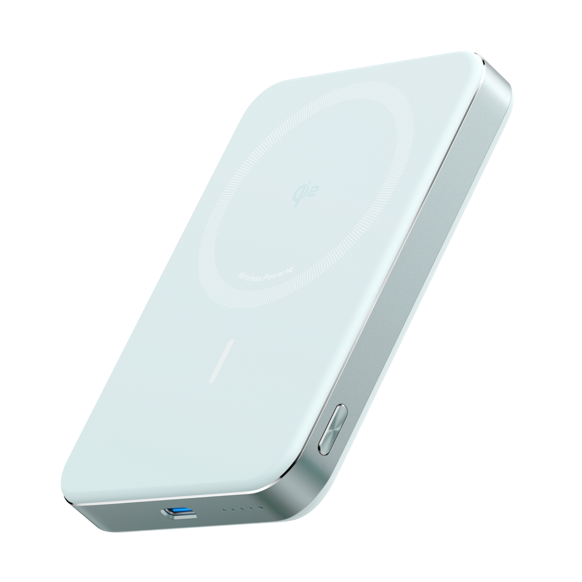 Apos Audio Anker Accessory Anker MagGo Power Bank (10K, Slim) Teal Oasis