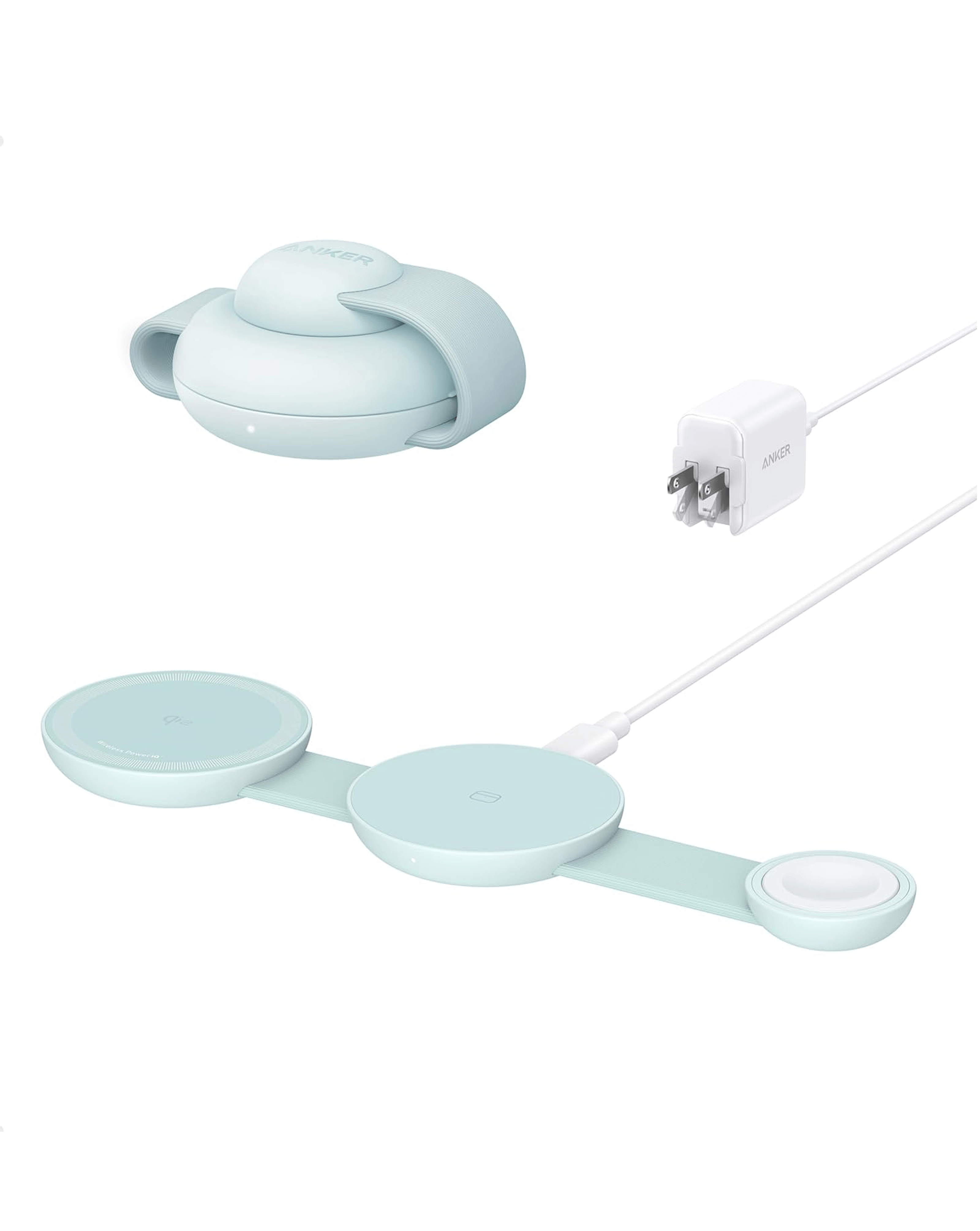 Apos Audio Anker Accessory Anker MagGo Wireless Charging Station (3-in-1, Foldable Pad)