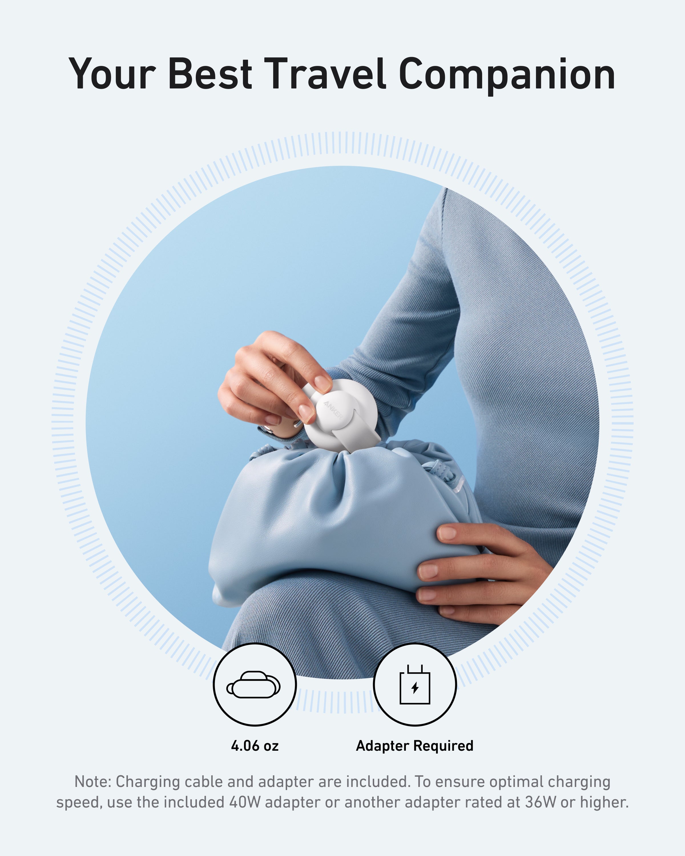 Apos Audio Anker Accessory Anker MagGo Wireless Charging Station (3-in-1, Foldable Pad)