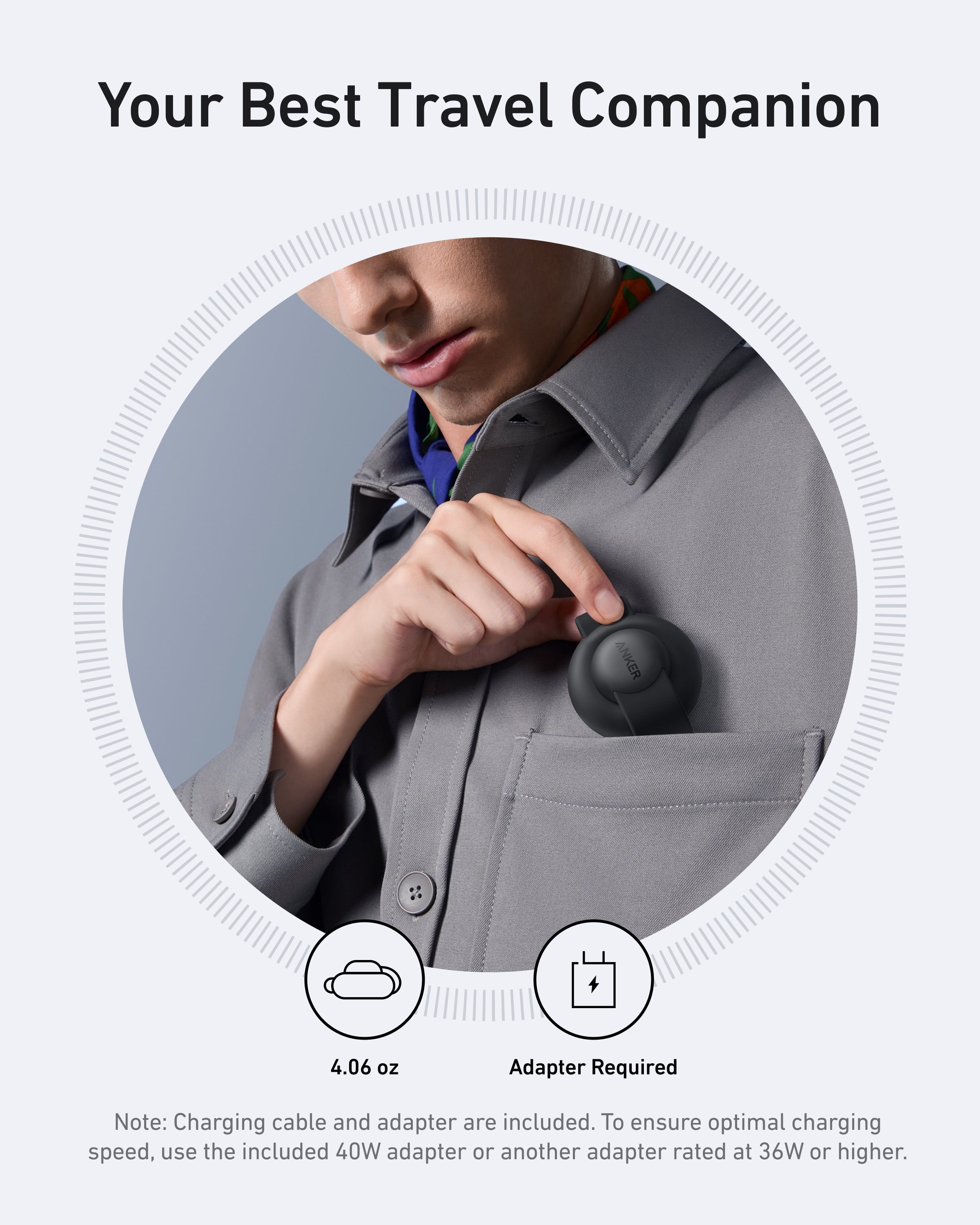 Apos Audio Anker Accessory Anker MagGo Wireless Charging Station (3-in-1, Foldable Pad)