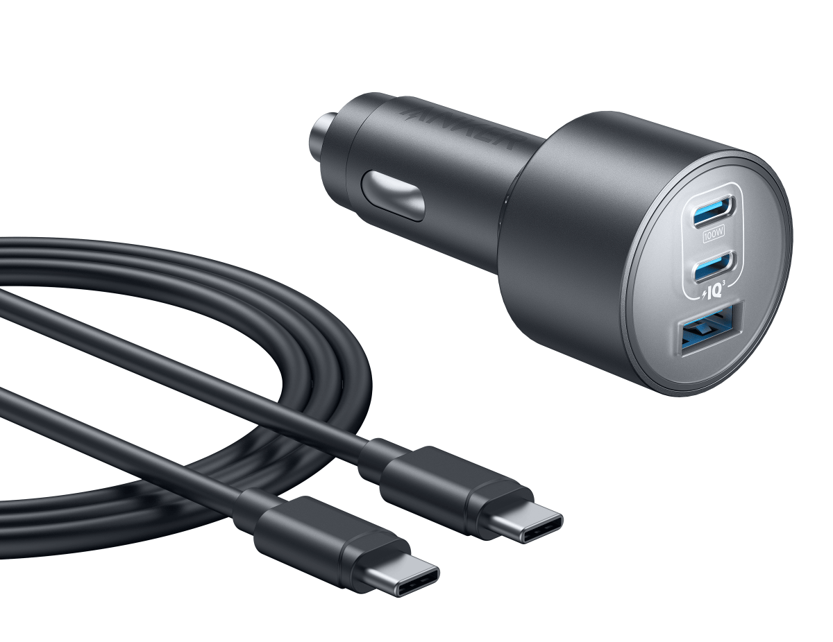 Apos Audio Anker Accessory Anker Nano Car Charger (167.5W, 3 Ports)