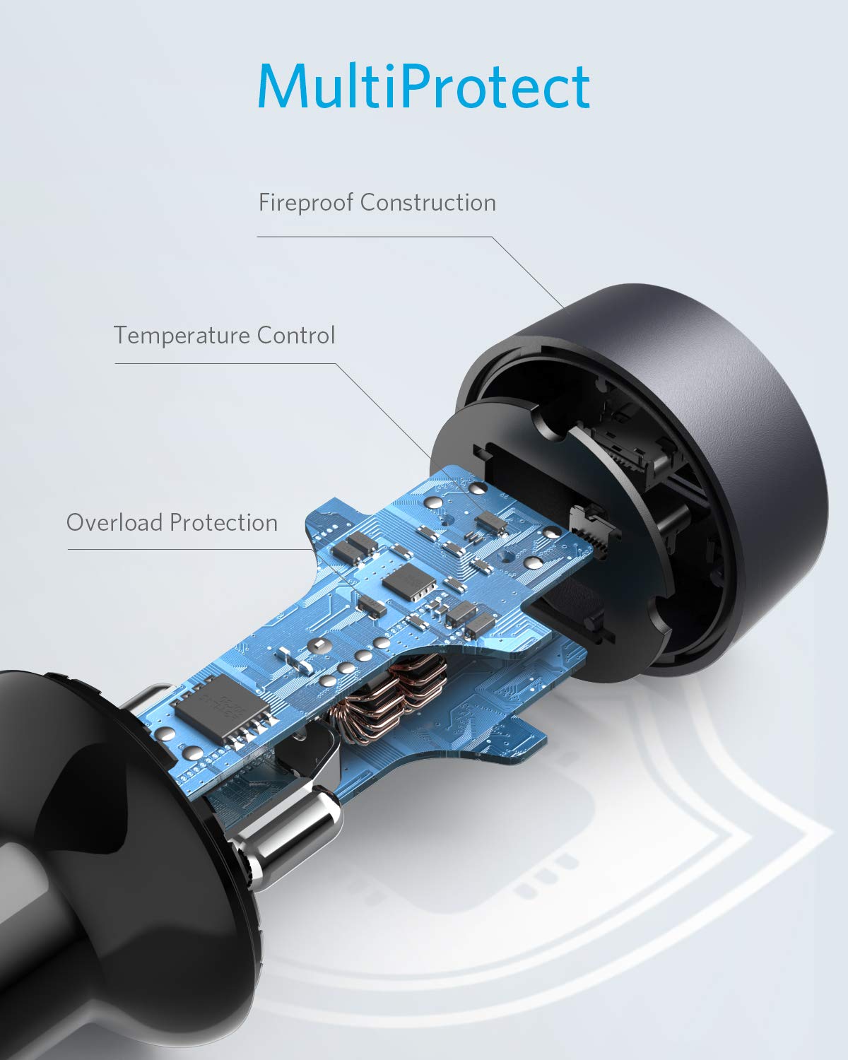 Apos Audio Anker Accessory Anker PowerDrive III Duo USB-C Car Charger