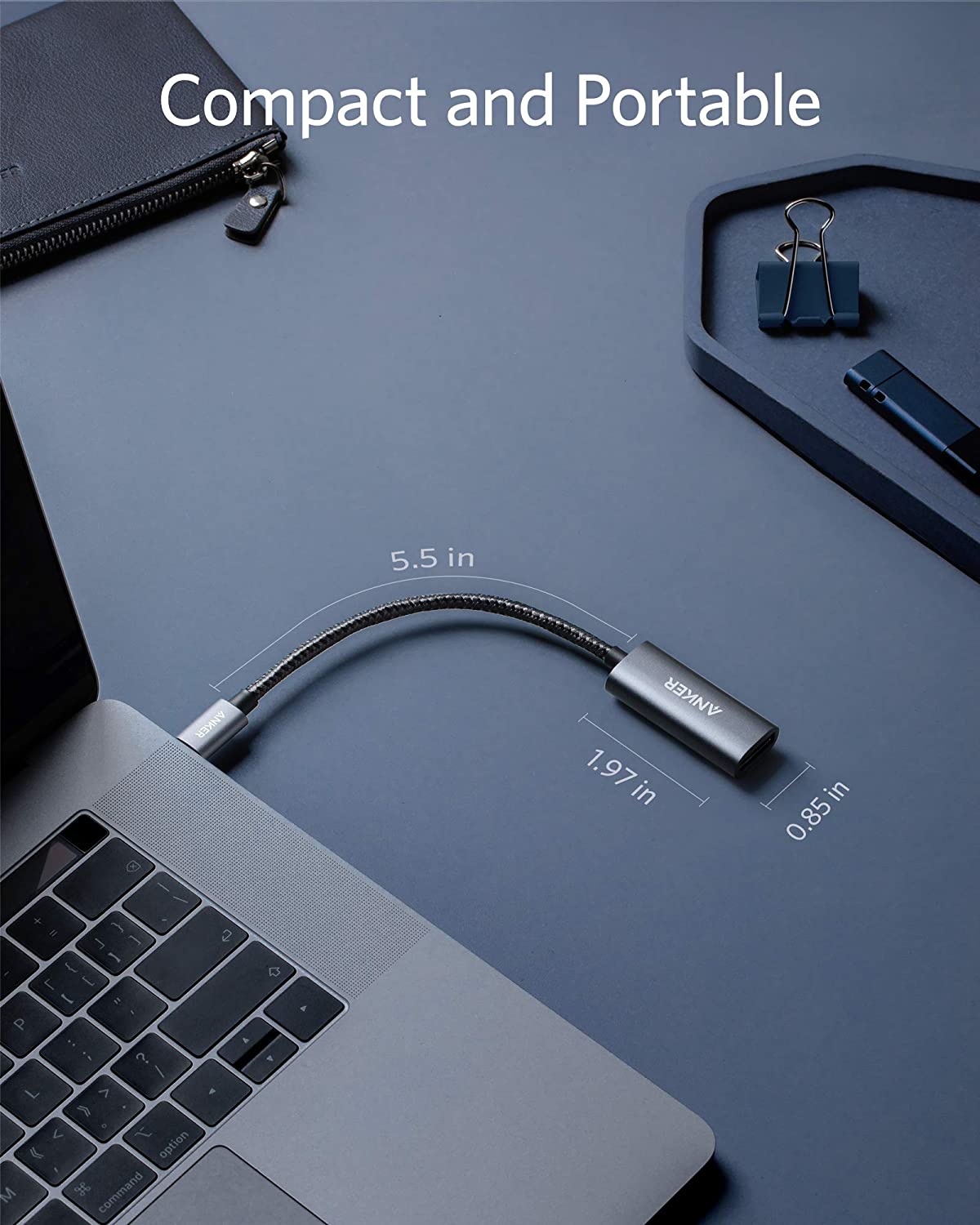 Apos Audio Anker Accessory Anker PowerExpand USB-C to DisplayPort Adapter