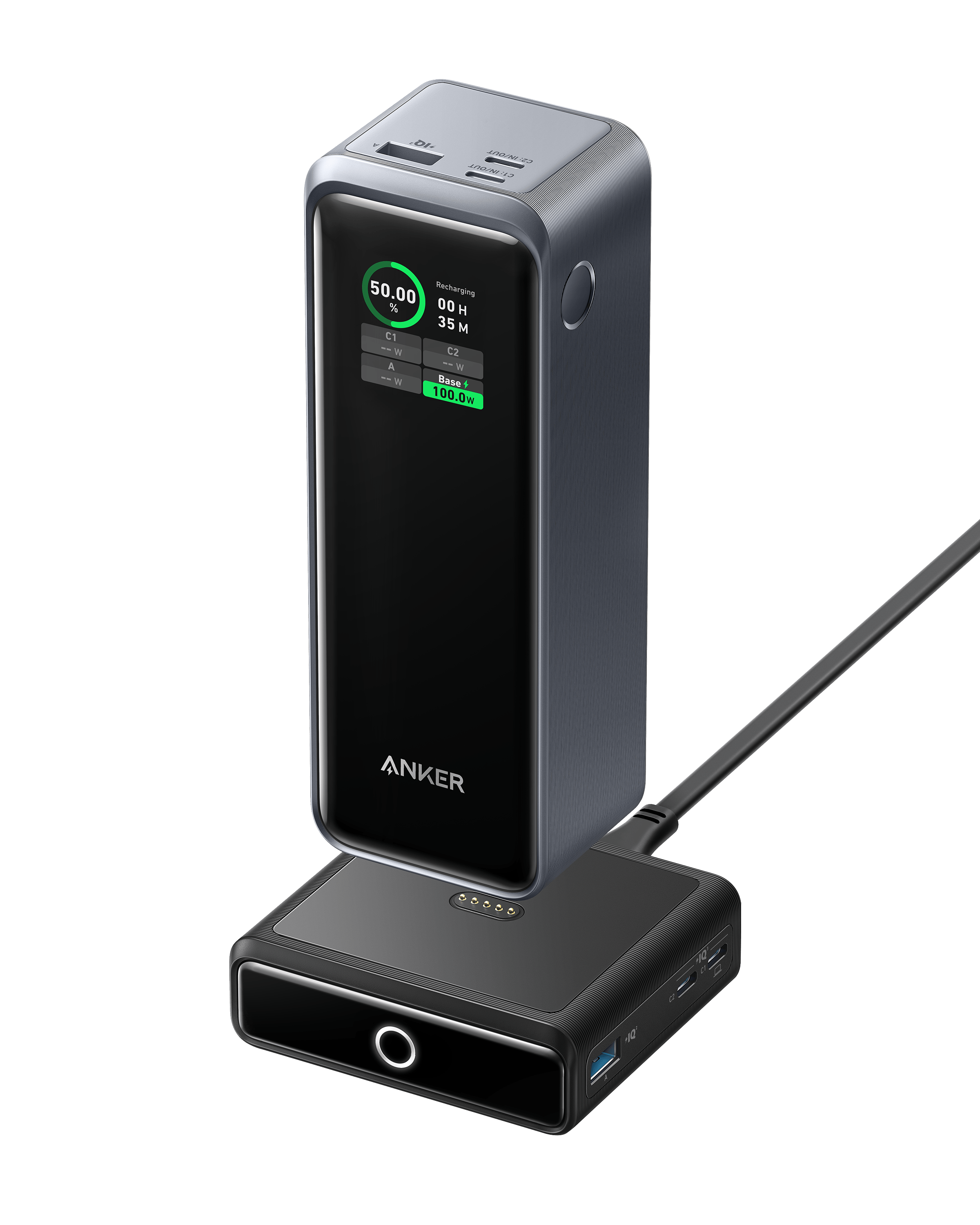 Apos Audio Anker Accessory Anker Prime 27,650mAh Power Bank (250W) and 100W Charging Base