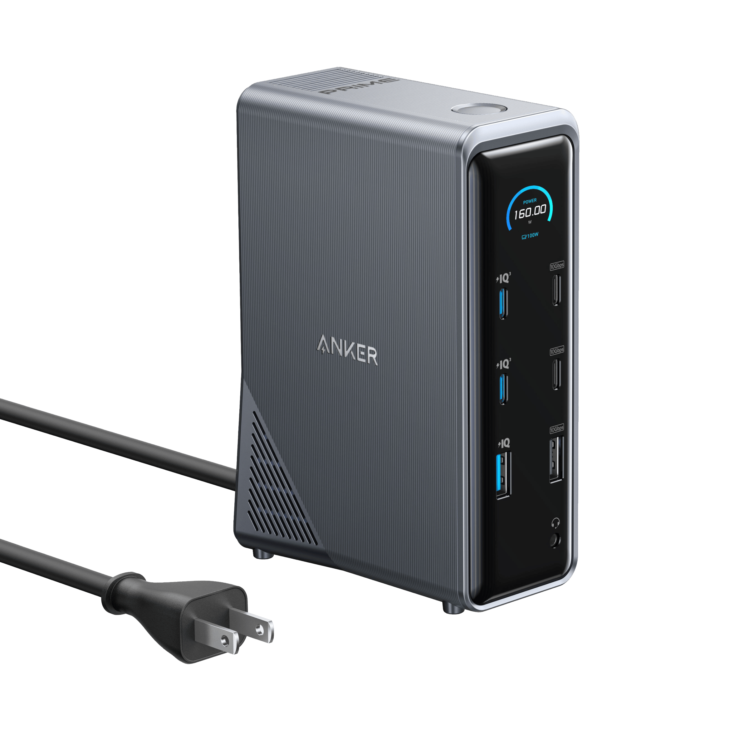 Apos Audio Anker Accessory Anker Prime Charging Docking Station (14-in-1, Dual Display, 160W)