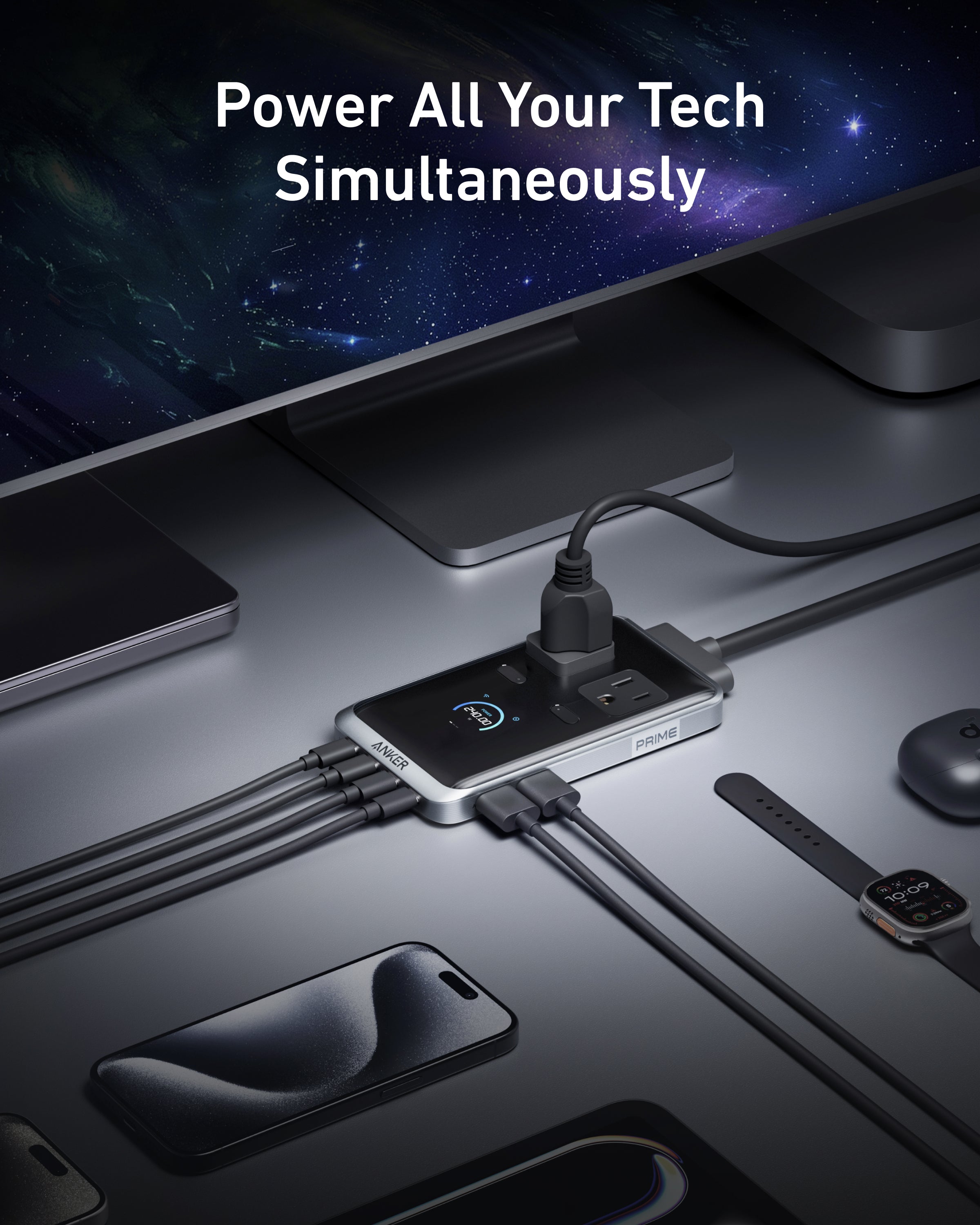 Apos Audio Anker Accessory Anker Prime Charging Station (8-in-1, 240W)