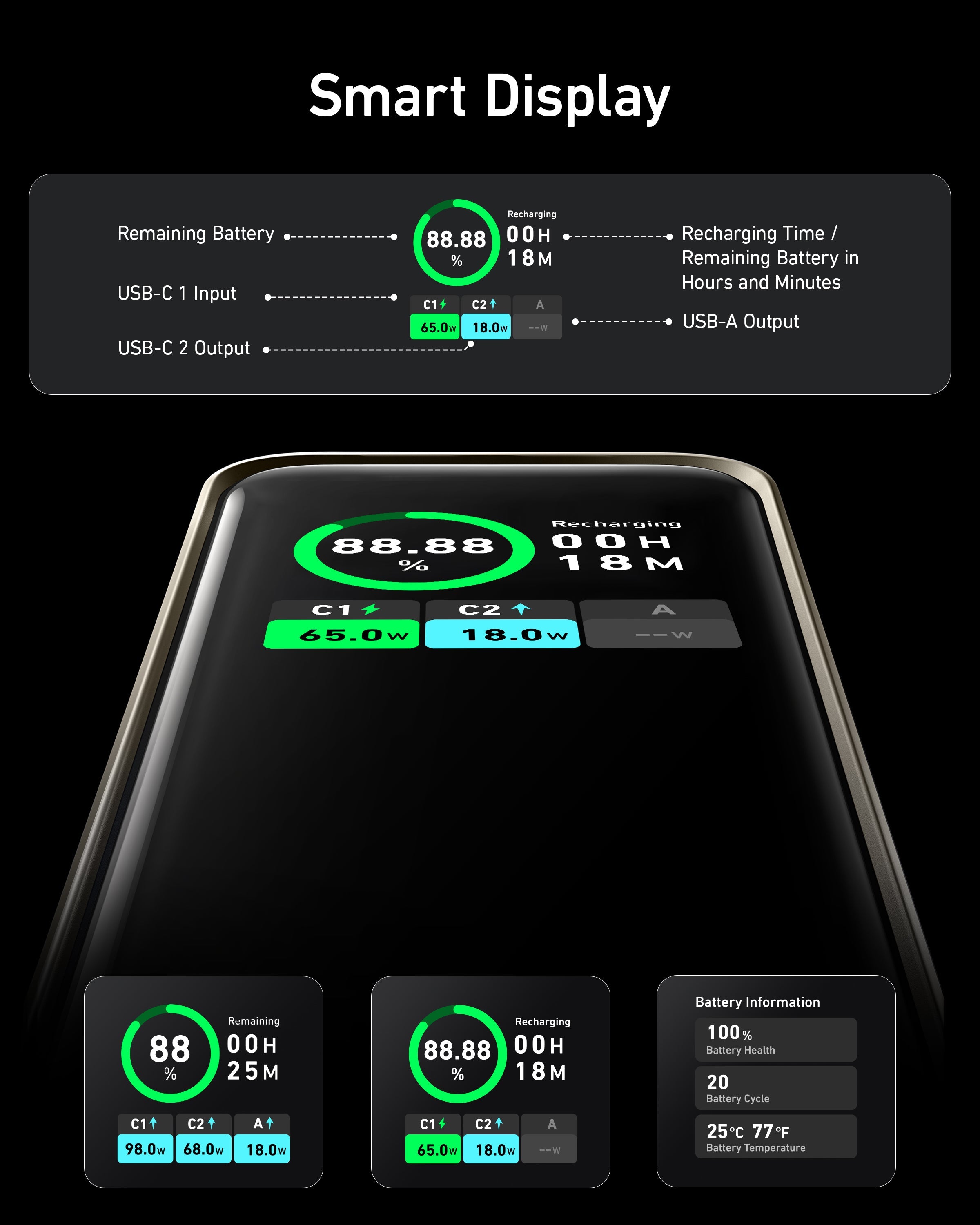 Apos Audio Anker charging only Anker Prime Power Bank (20K, 200W)
