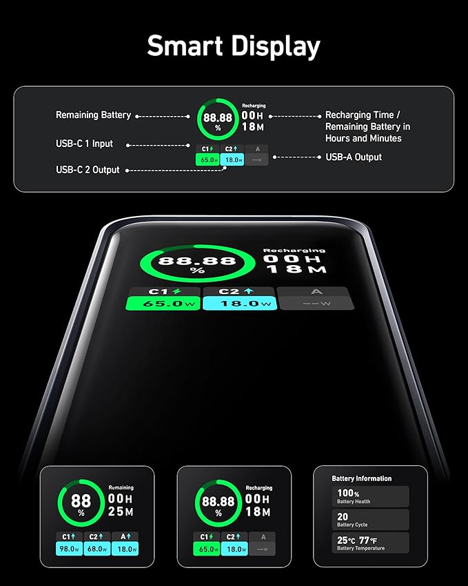 Apos Audio Anker charging only Anker Prime Power Bank (20K, 200W)