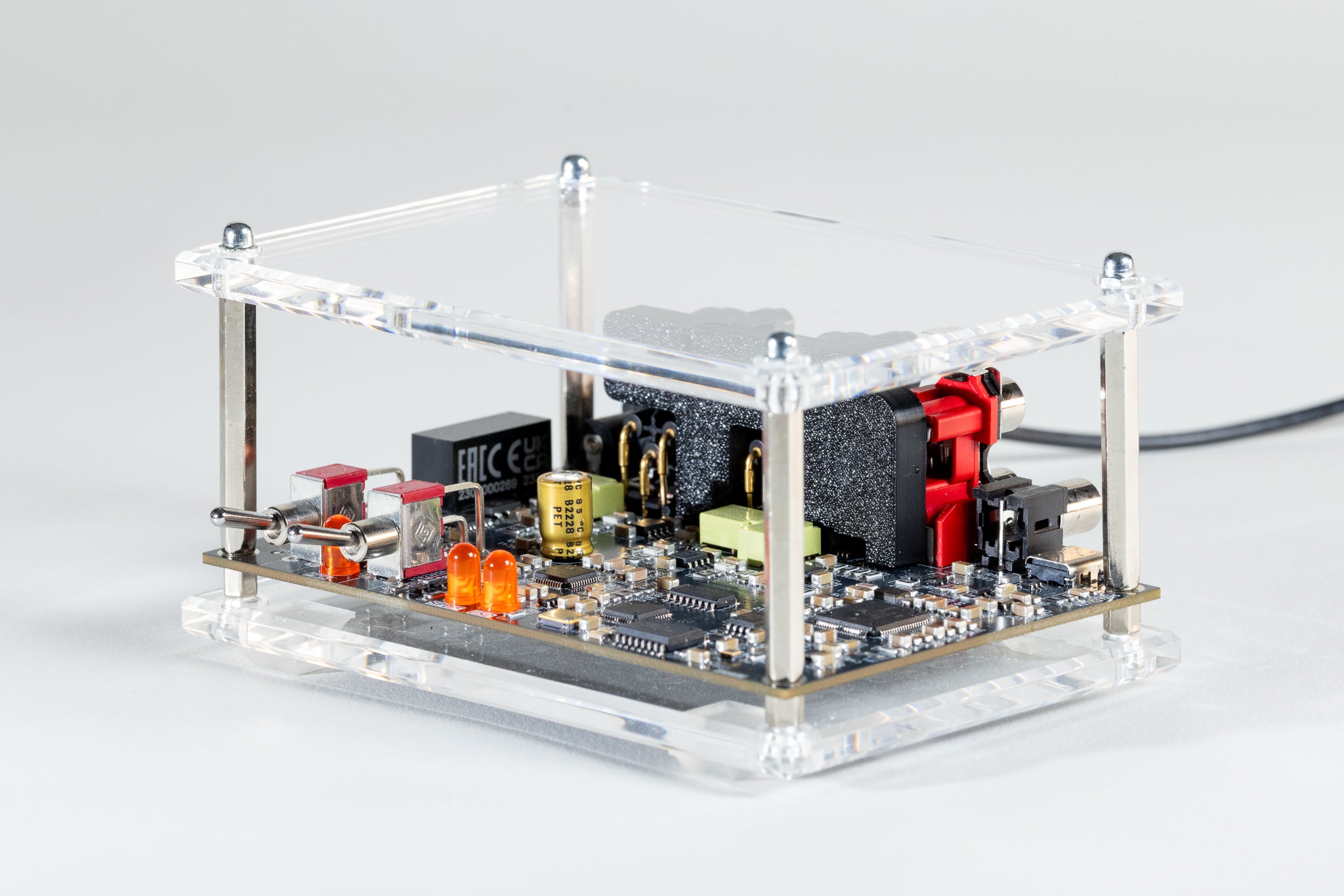 Apos Audio Apos DAC (Digital-to-Analog Converter) Apos x Geshelli Merlin AKM Desktop DAC