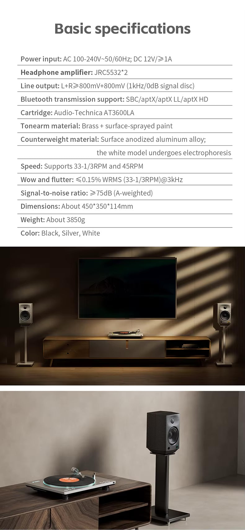 Apos Audio Apos FiiO TT13 Turntable