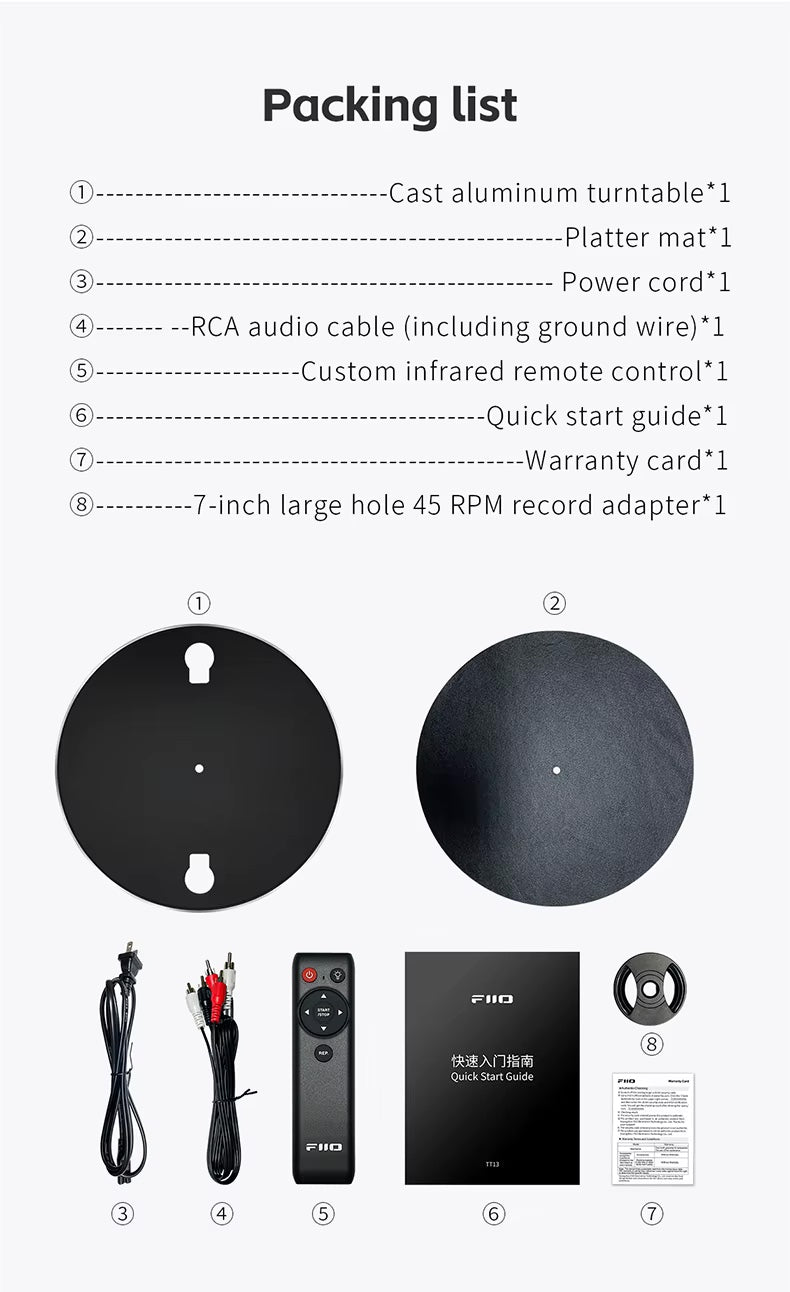 Apos Audio Apos FiiO TT13 Turntable