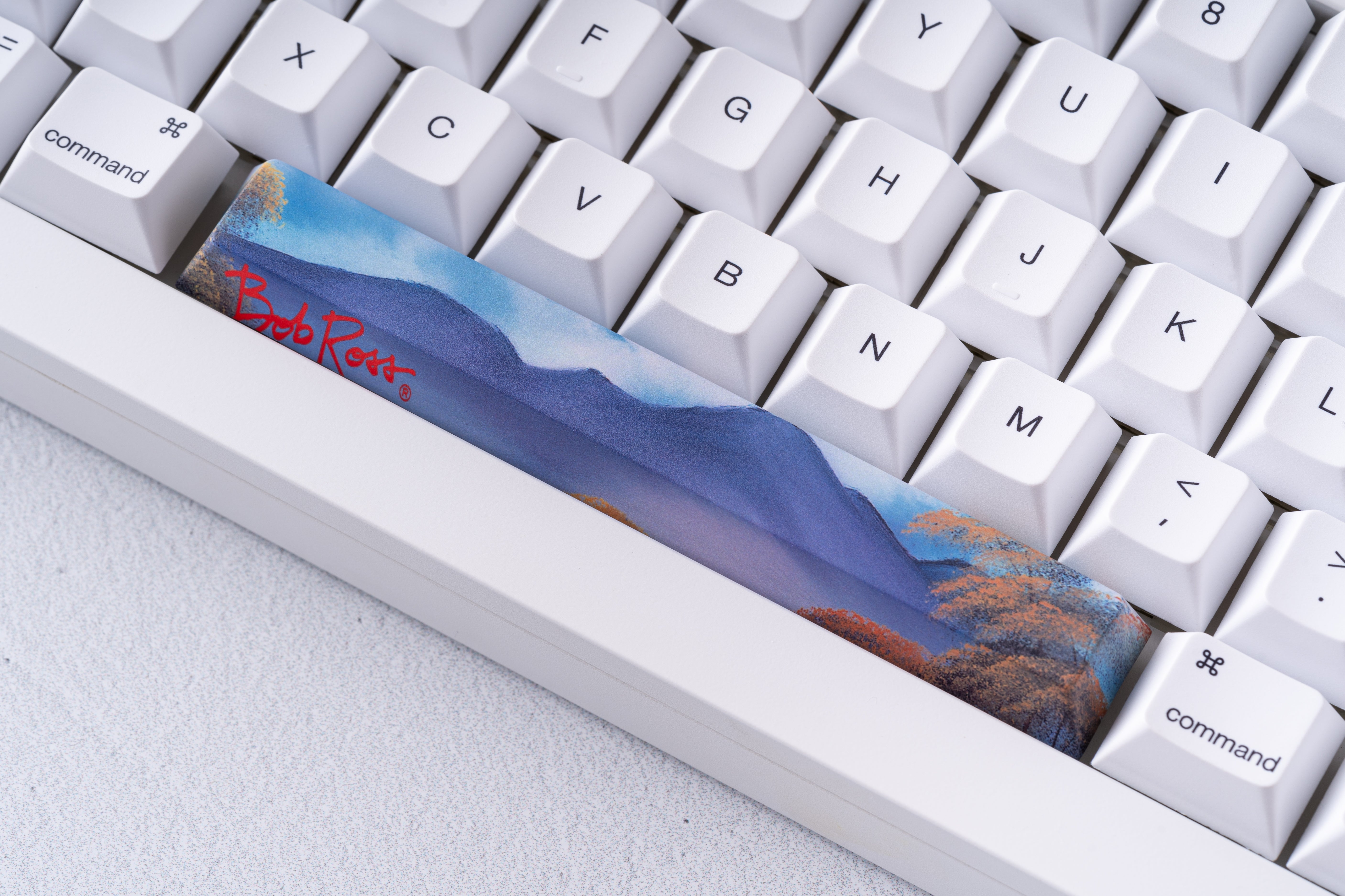 Apos x Bob Ross Panoramic Scenic Keycaps