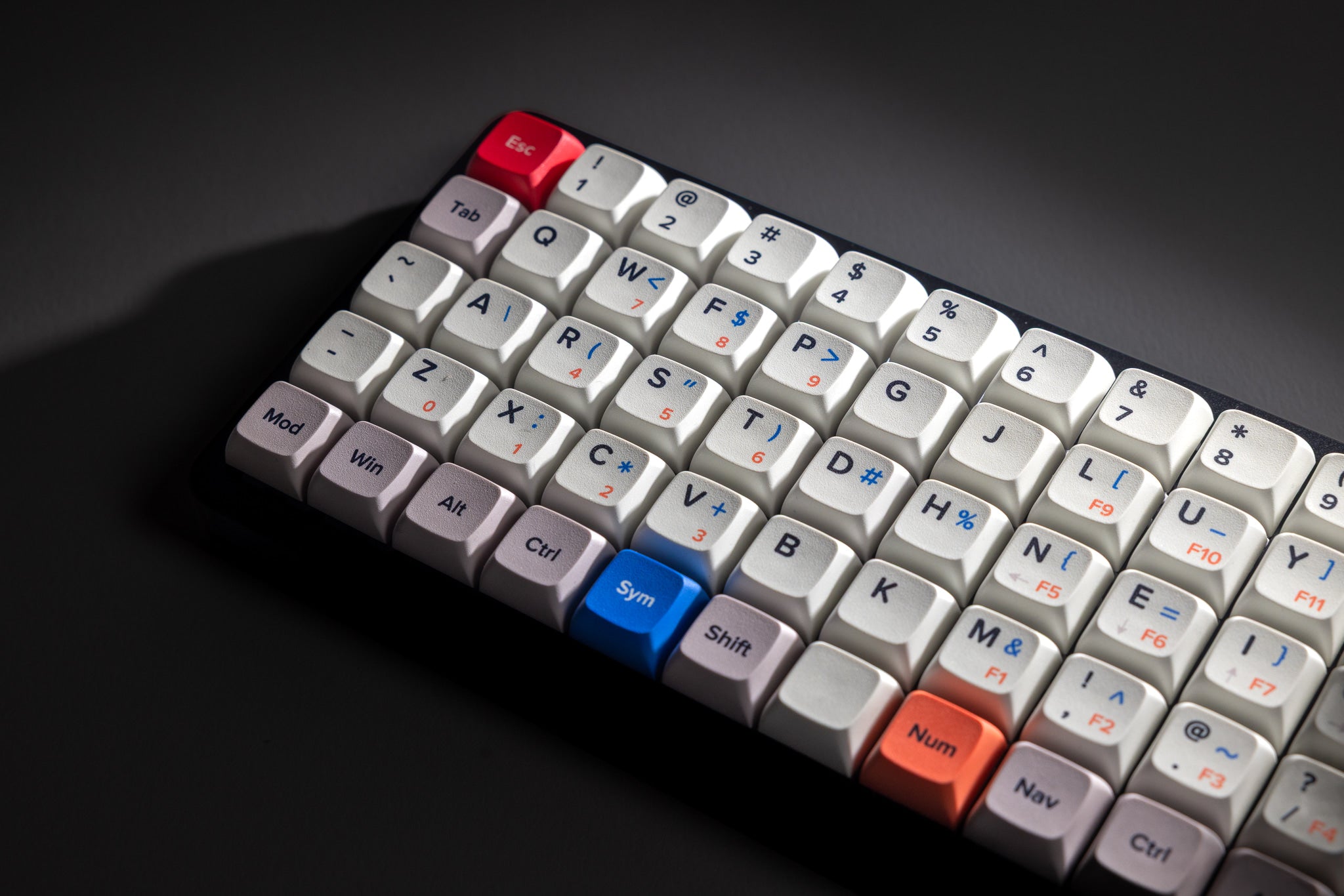 Apos x OLKB Preonic Rev 4 Ortholinear Keyboard