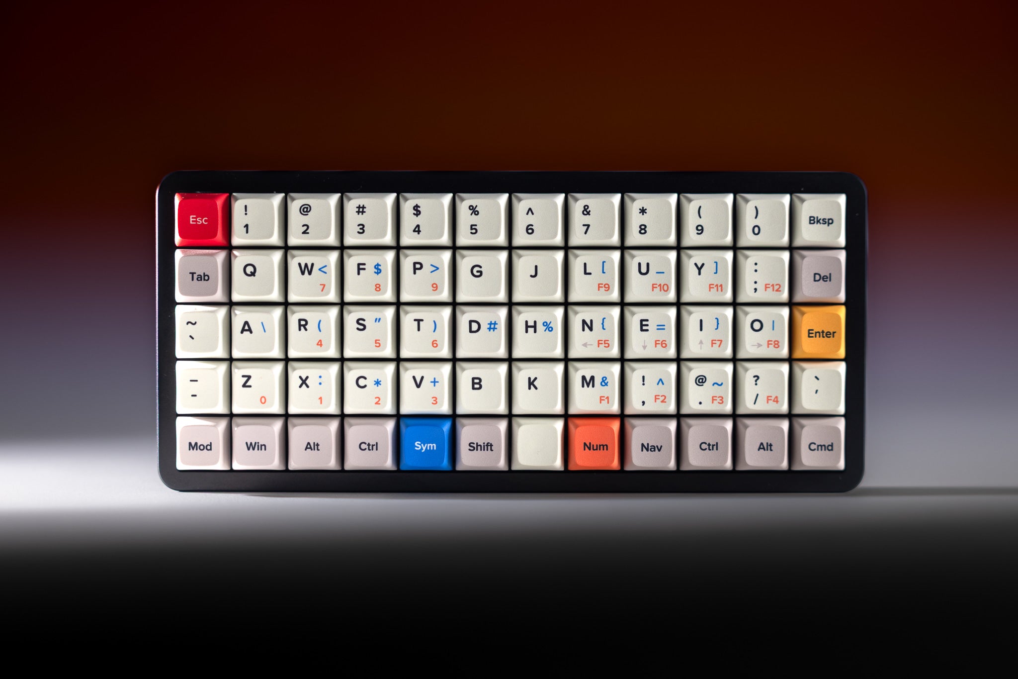 Apos Audio Apos Mechanical Keyboards Apos x OLKB Preonic Rev 4 Ortholinear Keyboard