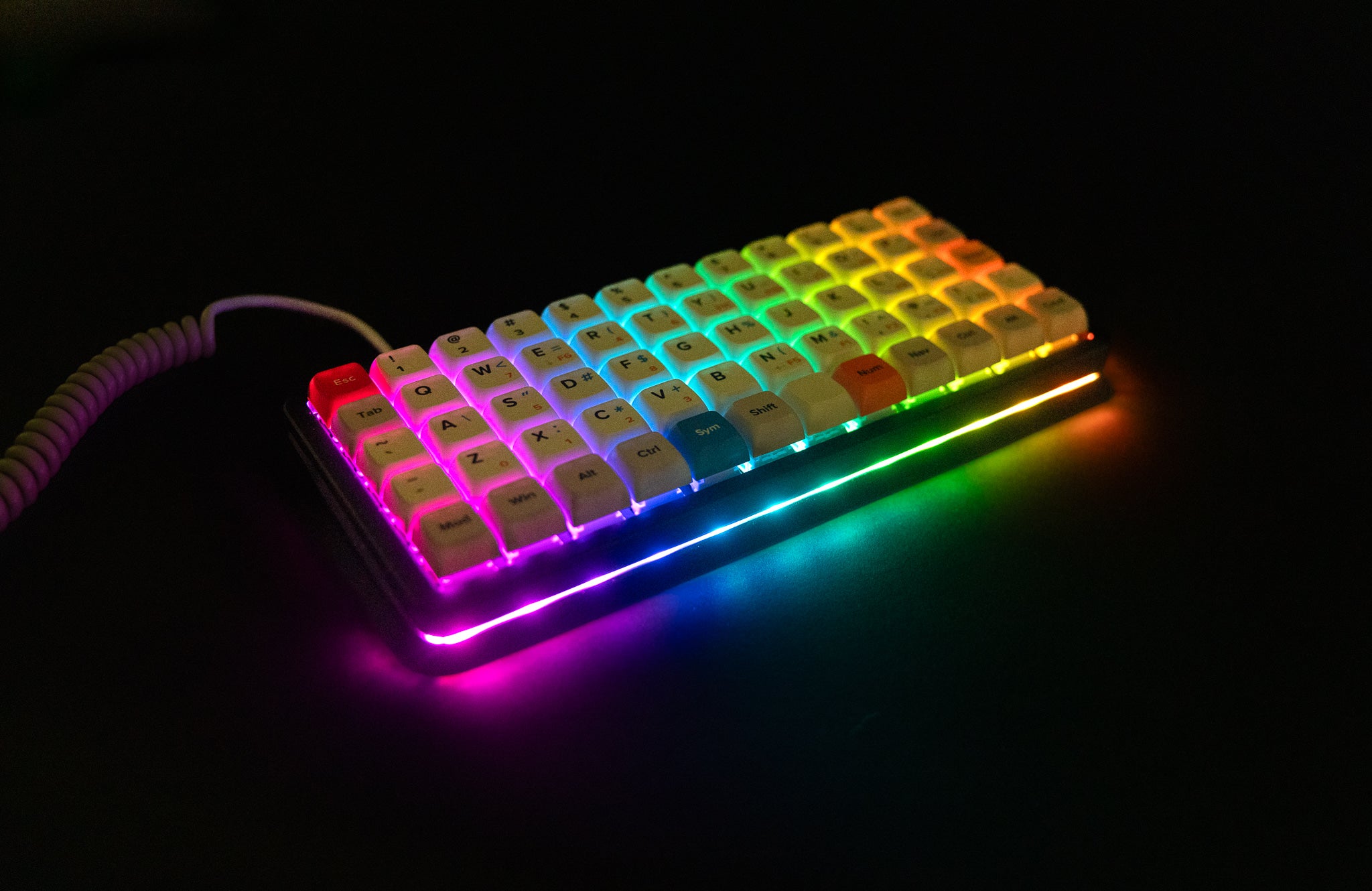Apos Audio Apos Mechanical Keyboards Apos x OLKB Preonic Rev 4 Ortholinear Keyboard