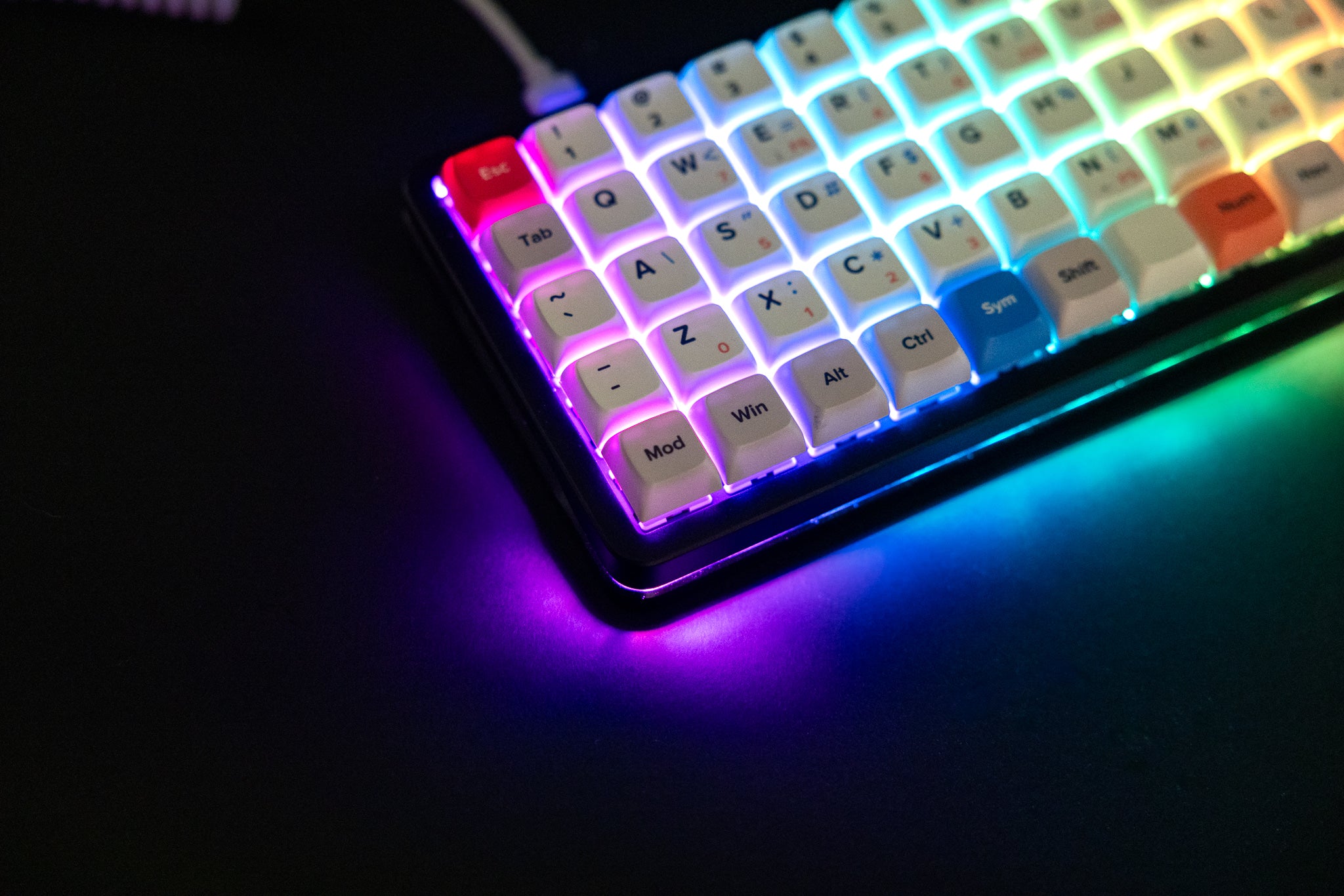 Apos Audio Apos Mechanical Keyboards Apos x OLKB Preonic Rev 4 Ortholinear Keyboard