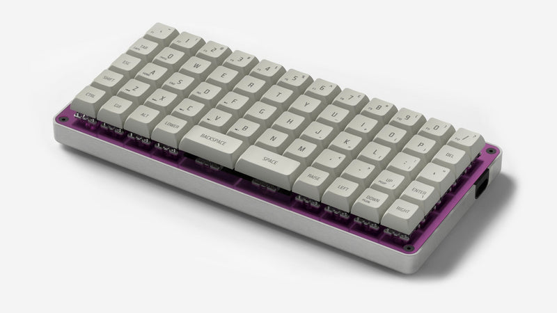Apos Audio Apos Mechanical Keyboards Gizmo Engineering GK6 Keyboard Kit GK6 LT Keyboard Kit (Purple) / No Sound Dampener