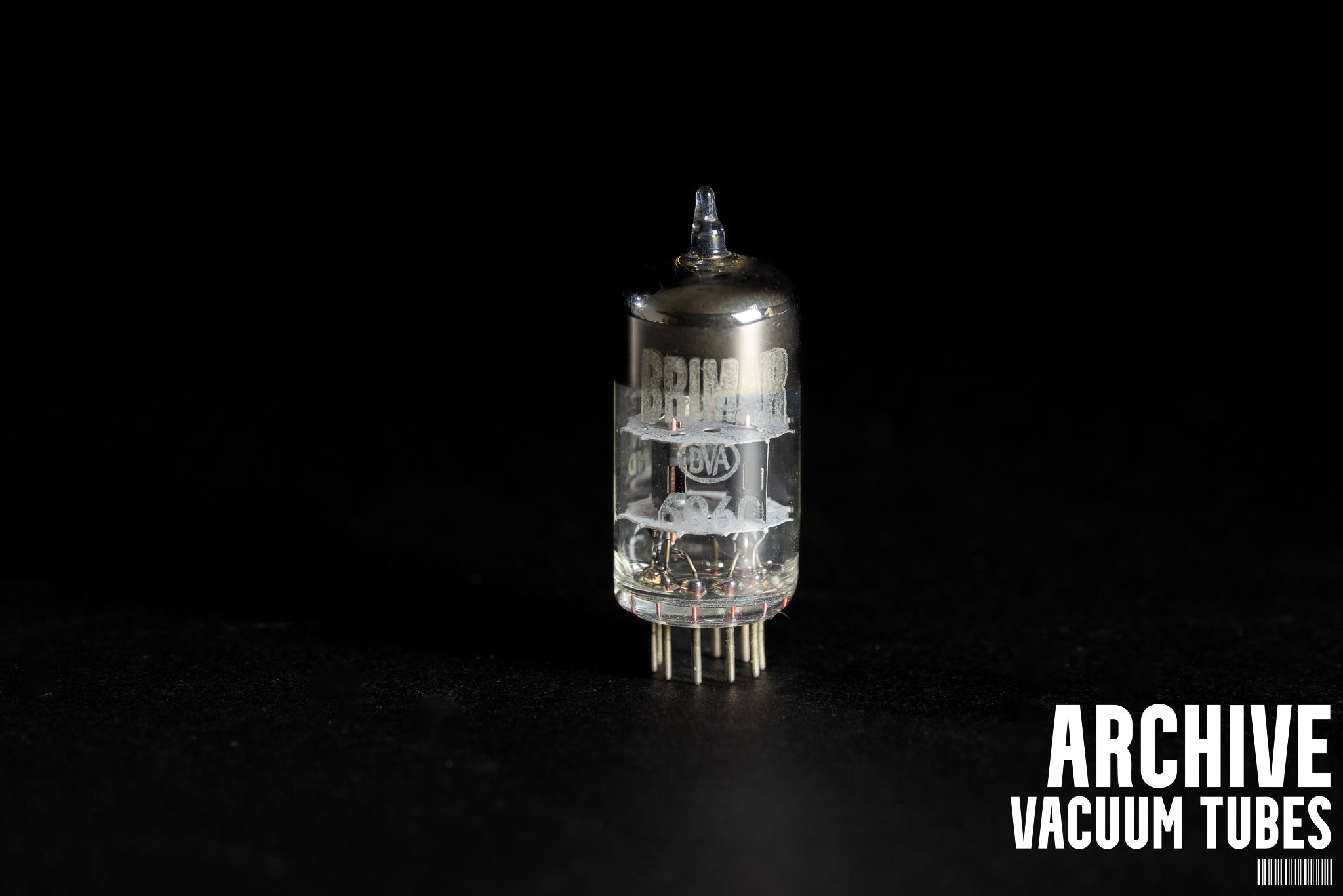 Brimar 6060 (12AT7) Vacuum Tube - Matched Pair (2 Tubes) &frasl; Archive Vault