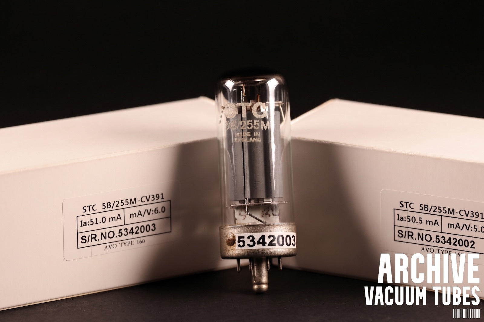 Apos Audio Archive Tubes Vacuum Tube STC CV391 (5B/255M) Vacuum Tube