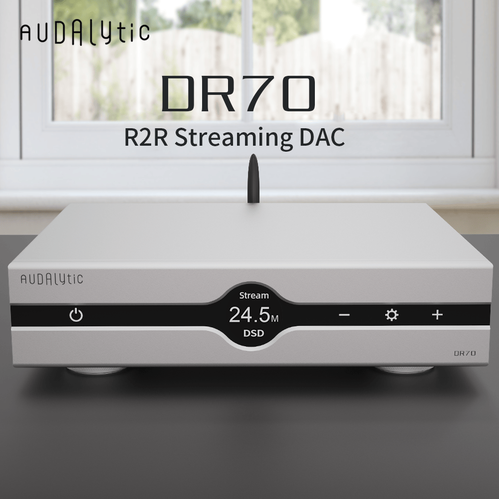 Apos Audio Audalytic DAC (Digital-to-Analog Converter) Adualytic DR70 R2R Streaming DAC