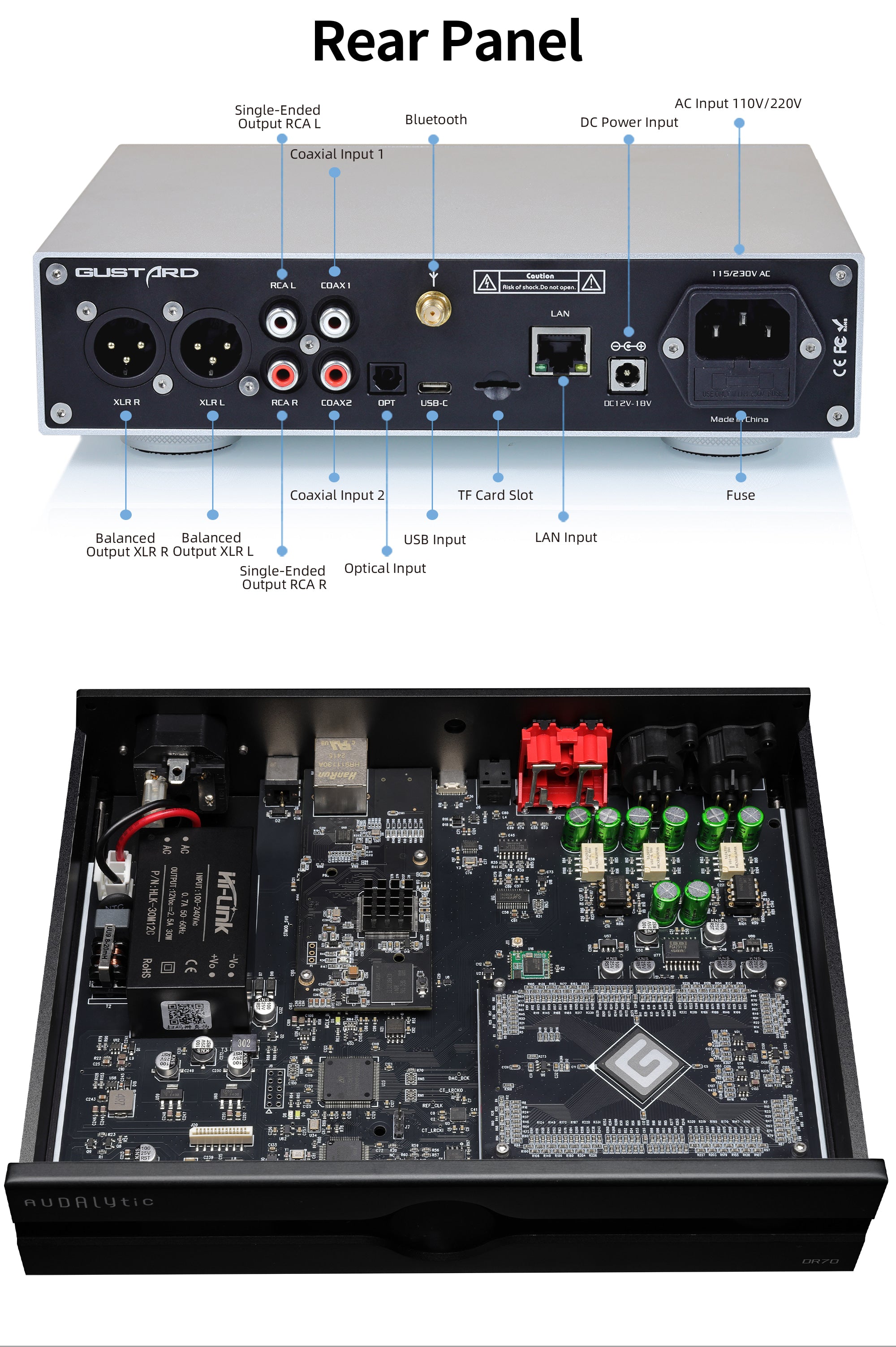 Adualytic DR70 R2R Streaming DAC