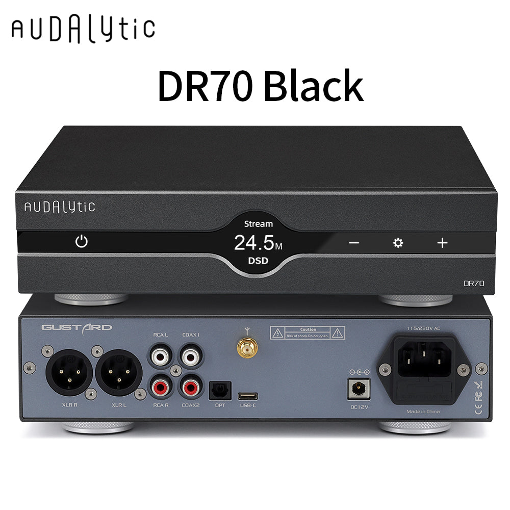 Apos Audio Audalytic DAC (Digital-to-Analog Converter) Audalytic DAC-DR70/DR70N R2R Streaming DAC
