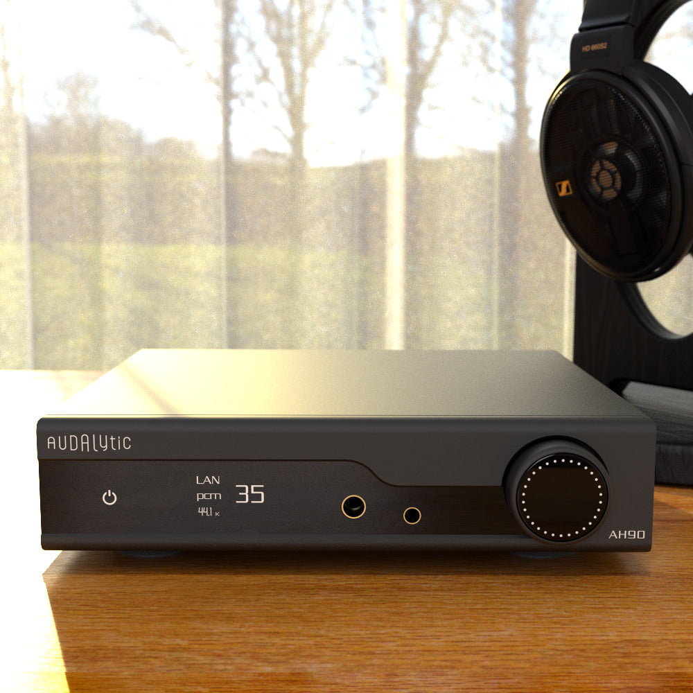 Apos Audio Audalytic Streaming Media Player Adualytic AH90 Streamer/DAC/Headphone Amp