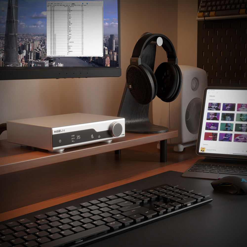 Apos Audio Audalytic Streaming Media Player Adualytic AH90 Streamer/DAC/Headphone Amp