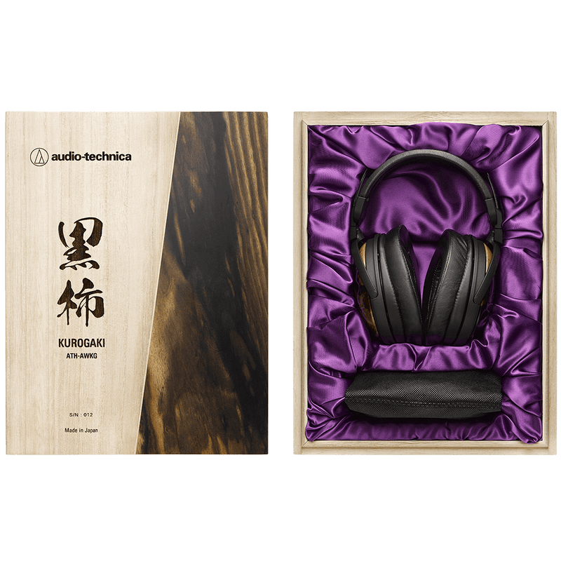 Apos Audio Audio-Technica Headphone Audio-Technica NARUKAMI ATH-AWKG Audiophile Closed-back Dynamic Wooden Headphones